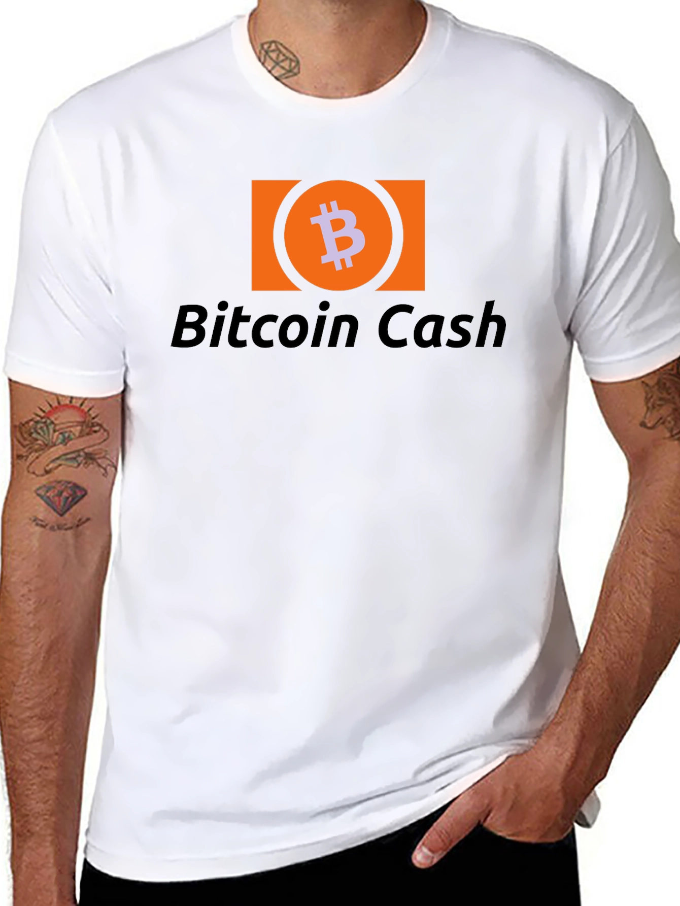 Bitcoin Cash Graphic Tee - Crypto Currency T-Shirt