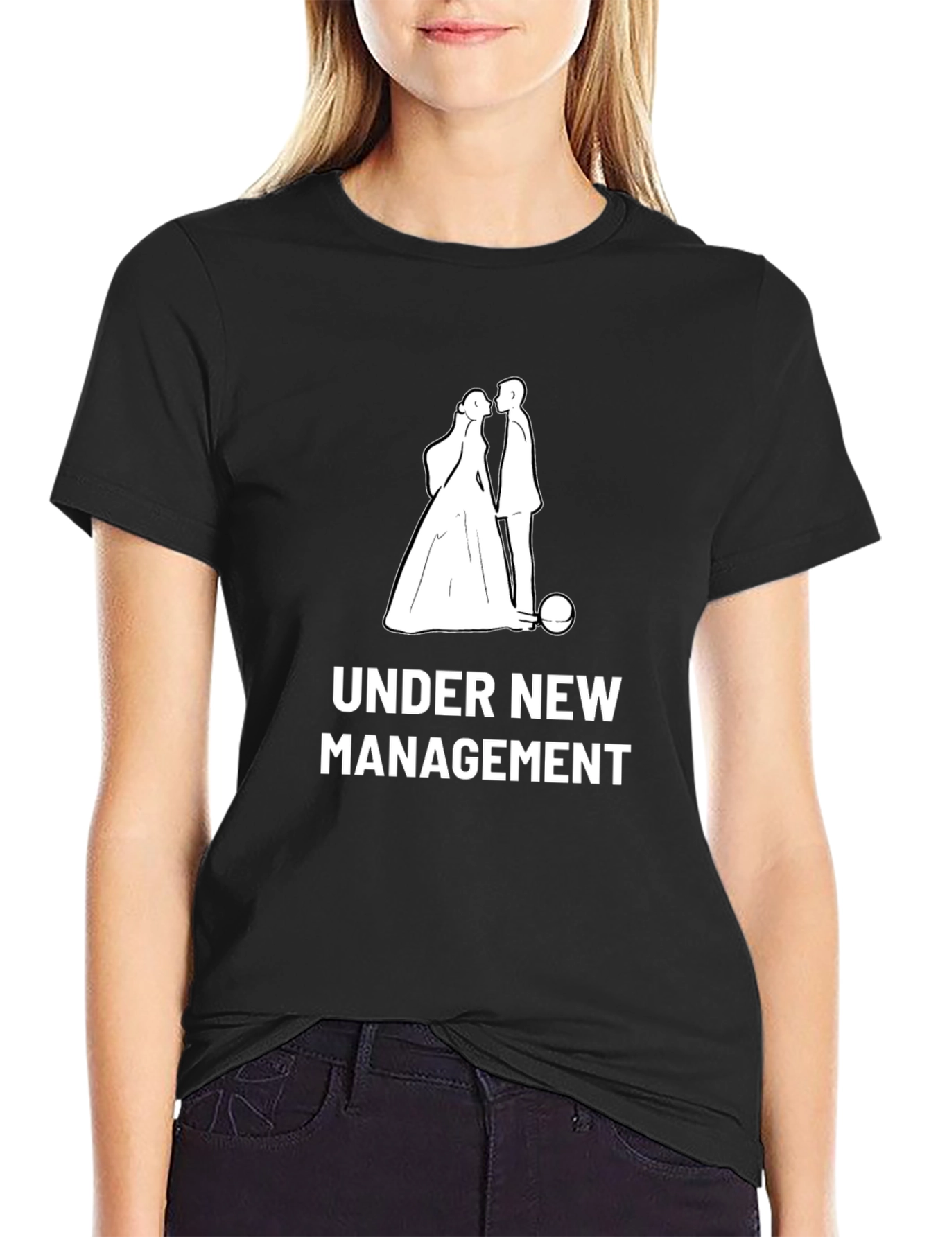 Under New Management Funny Wedding T-Shirt