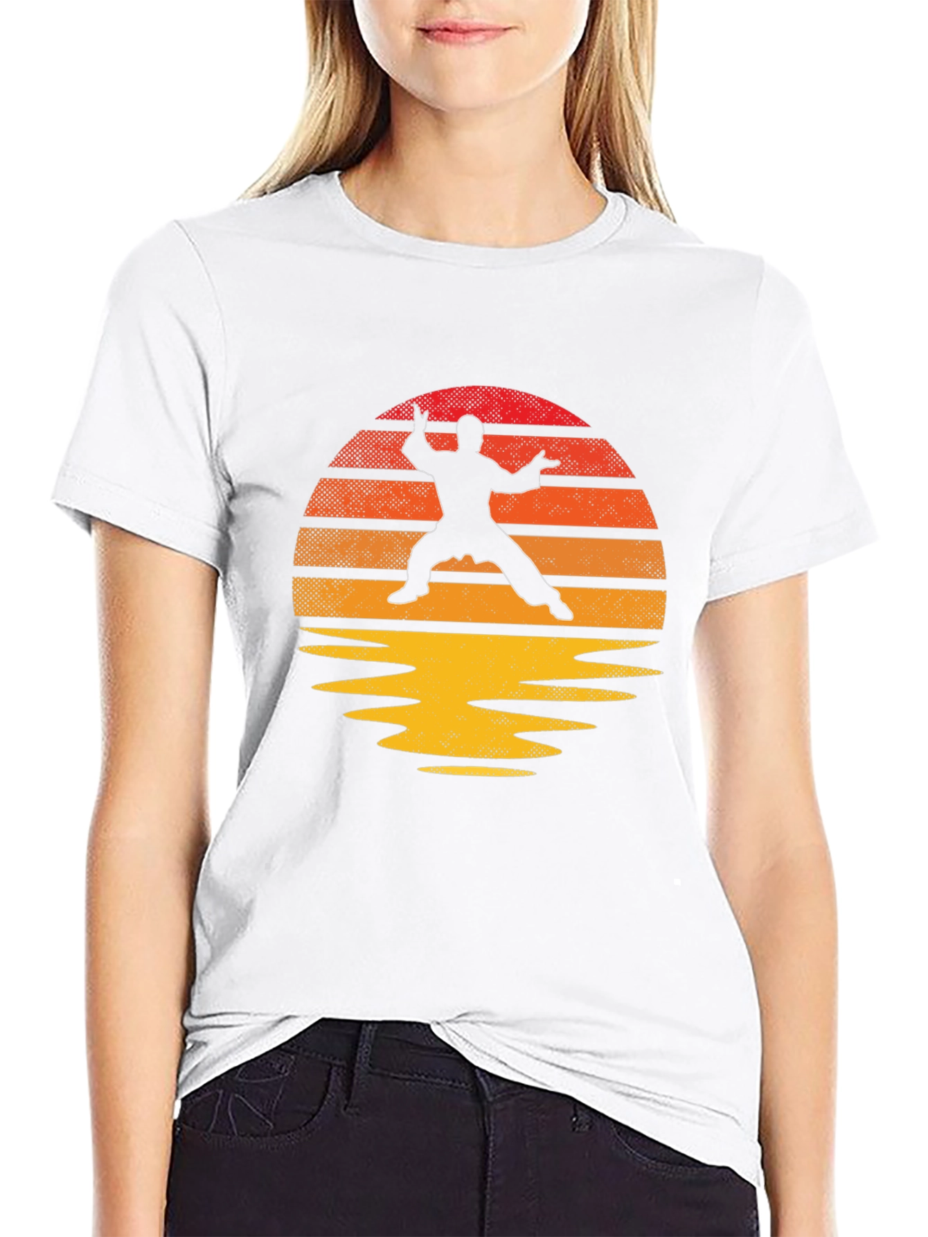 Martial Arts Sunset T-Shirt