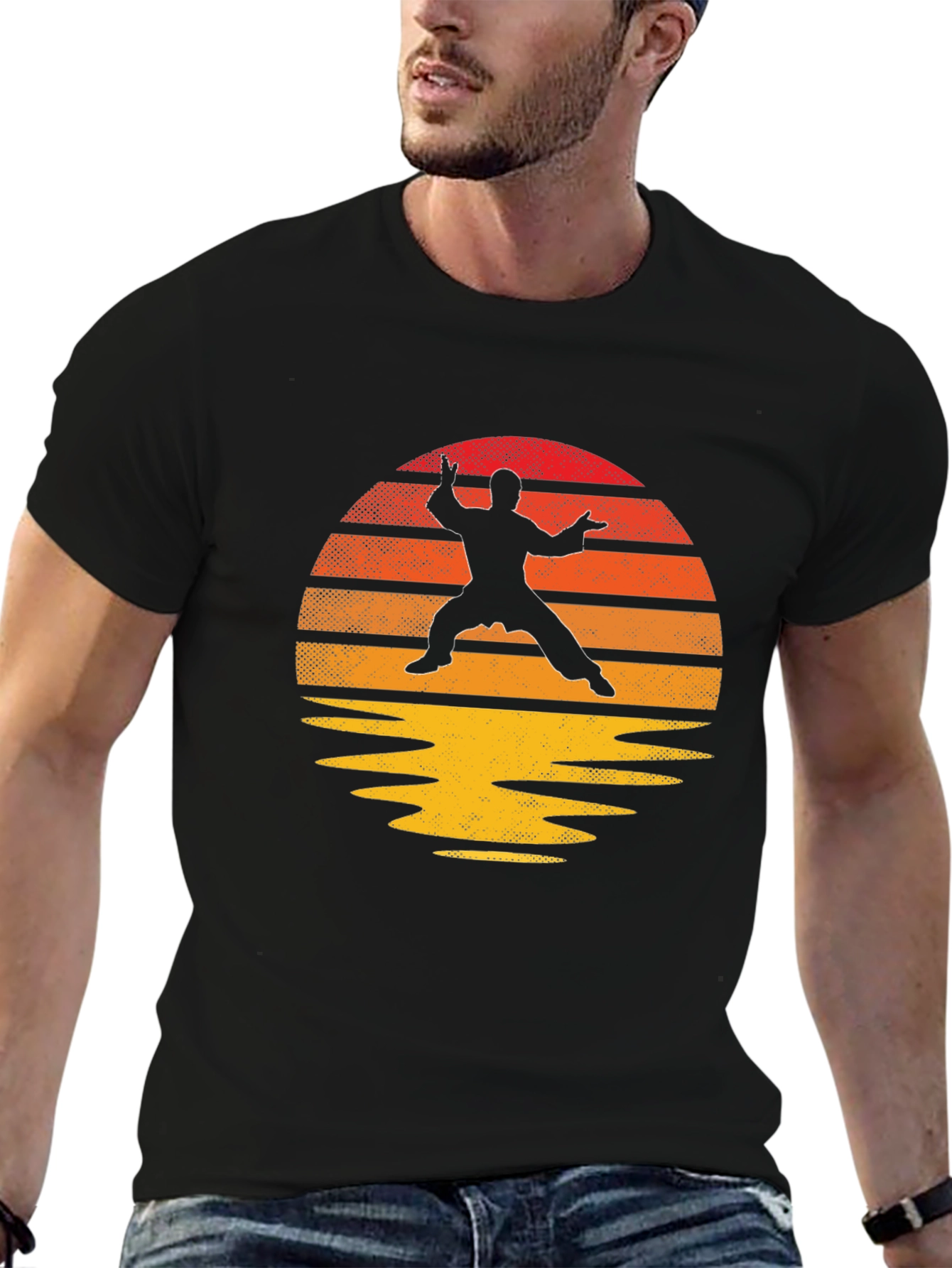 Martial Arts Sunset T-Shirt