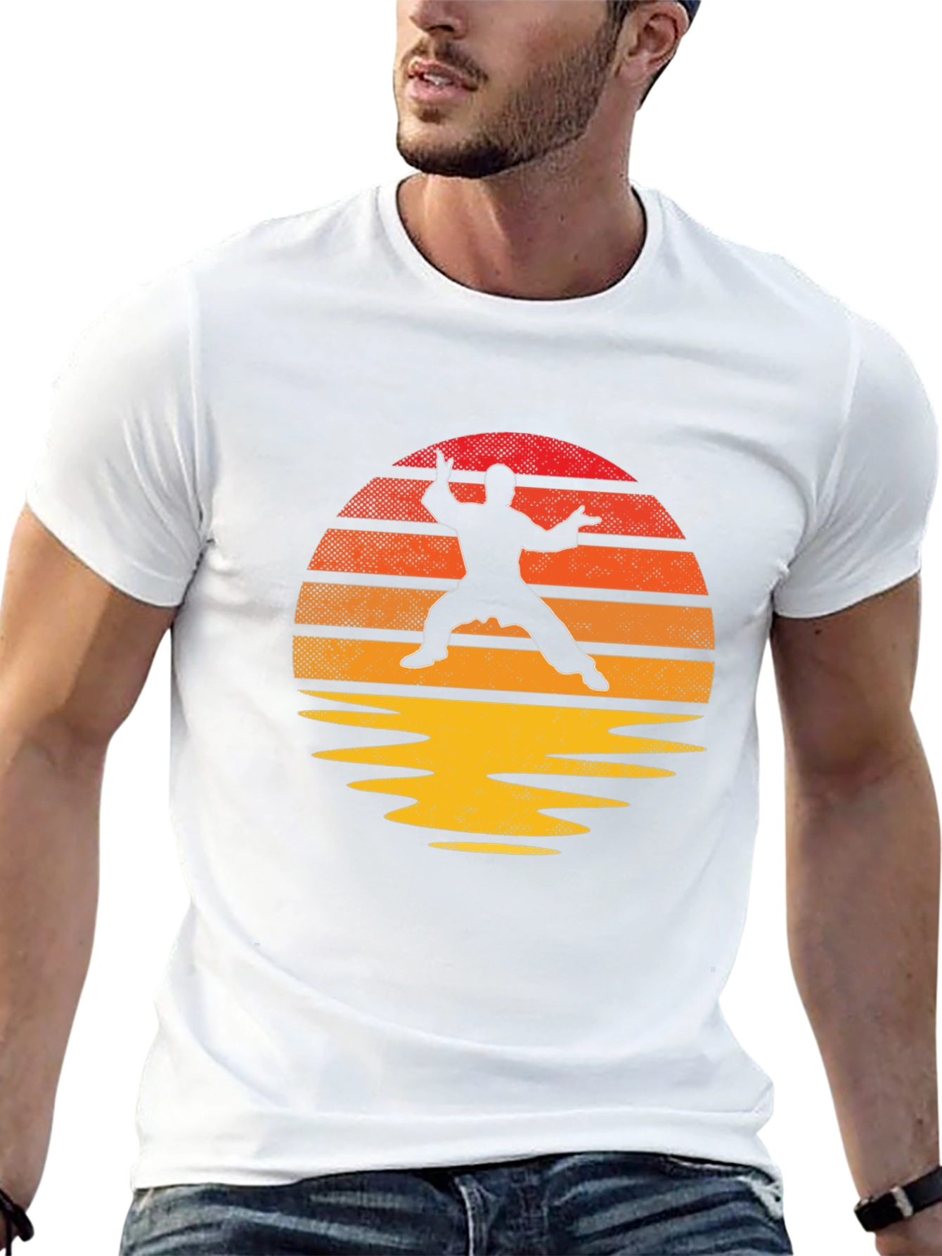 Martial Arts Sunset T-Shirt