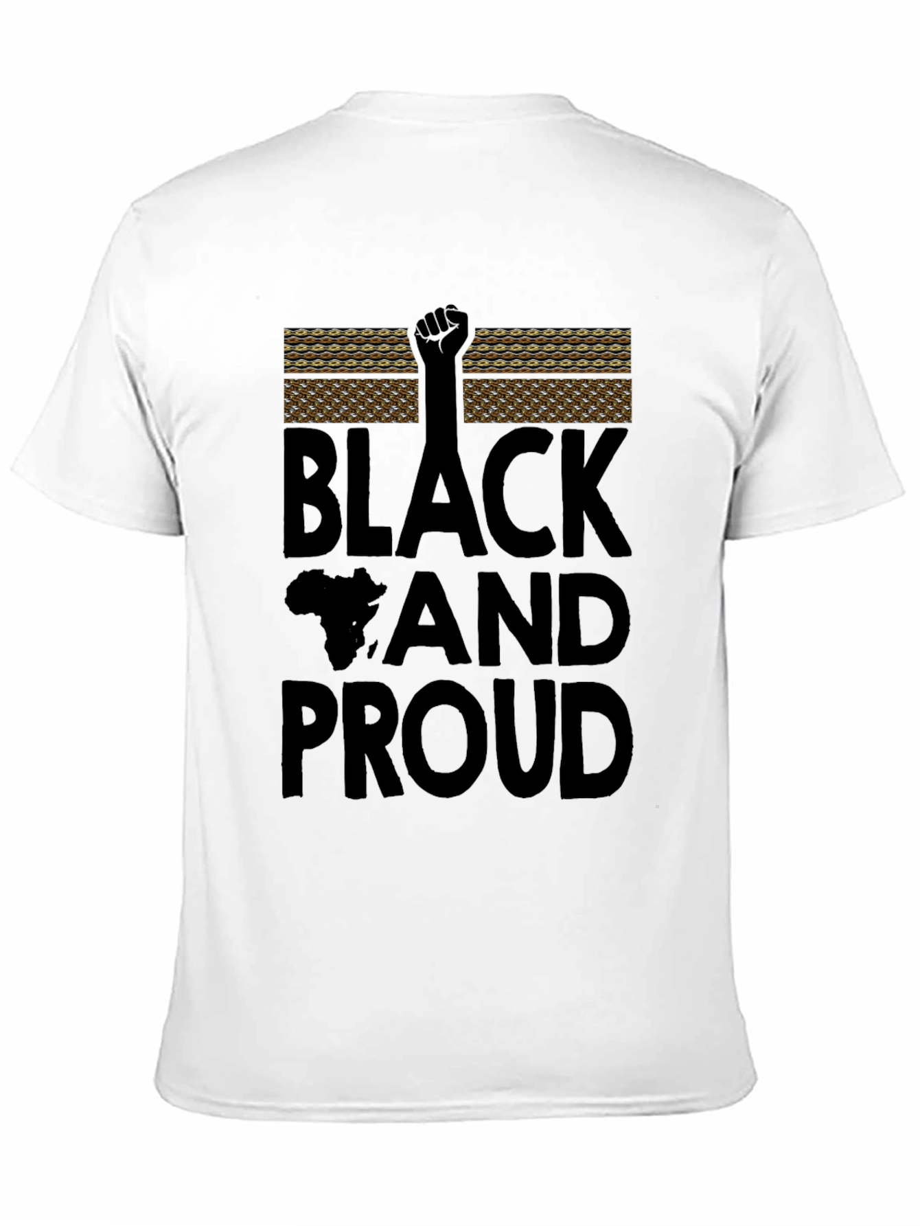 Black and Proud Graphic T-Shirt - Empowering Design