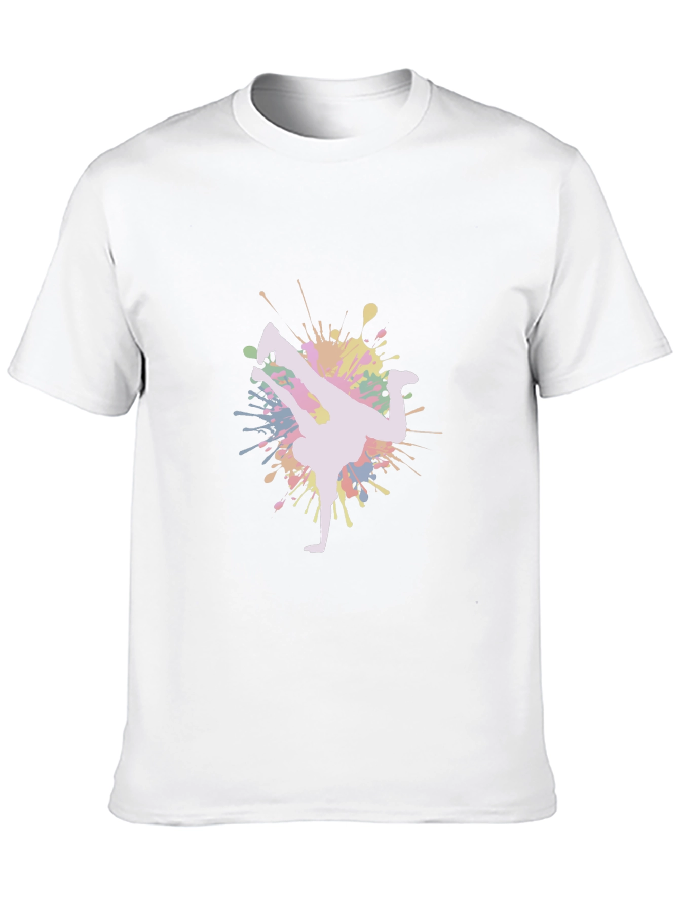Breakdance Splash T-Shirt - Unique Graphic Tee