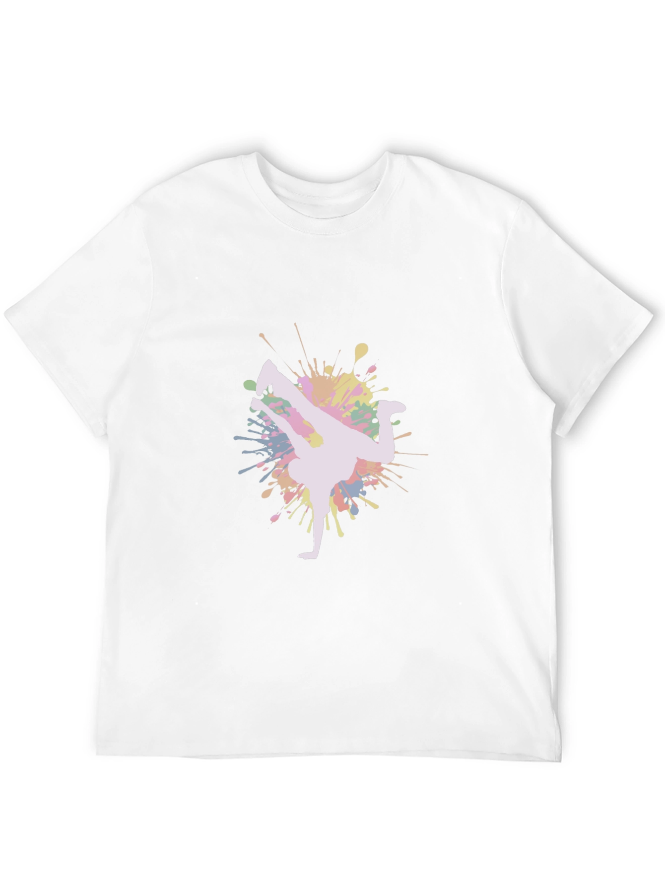 Breakdance Splash T-Shirt - Unique Graphic Tee
