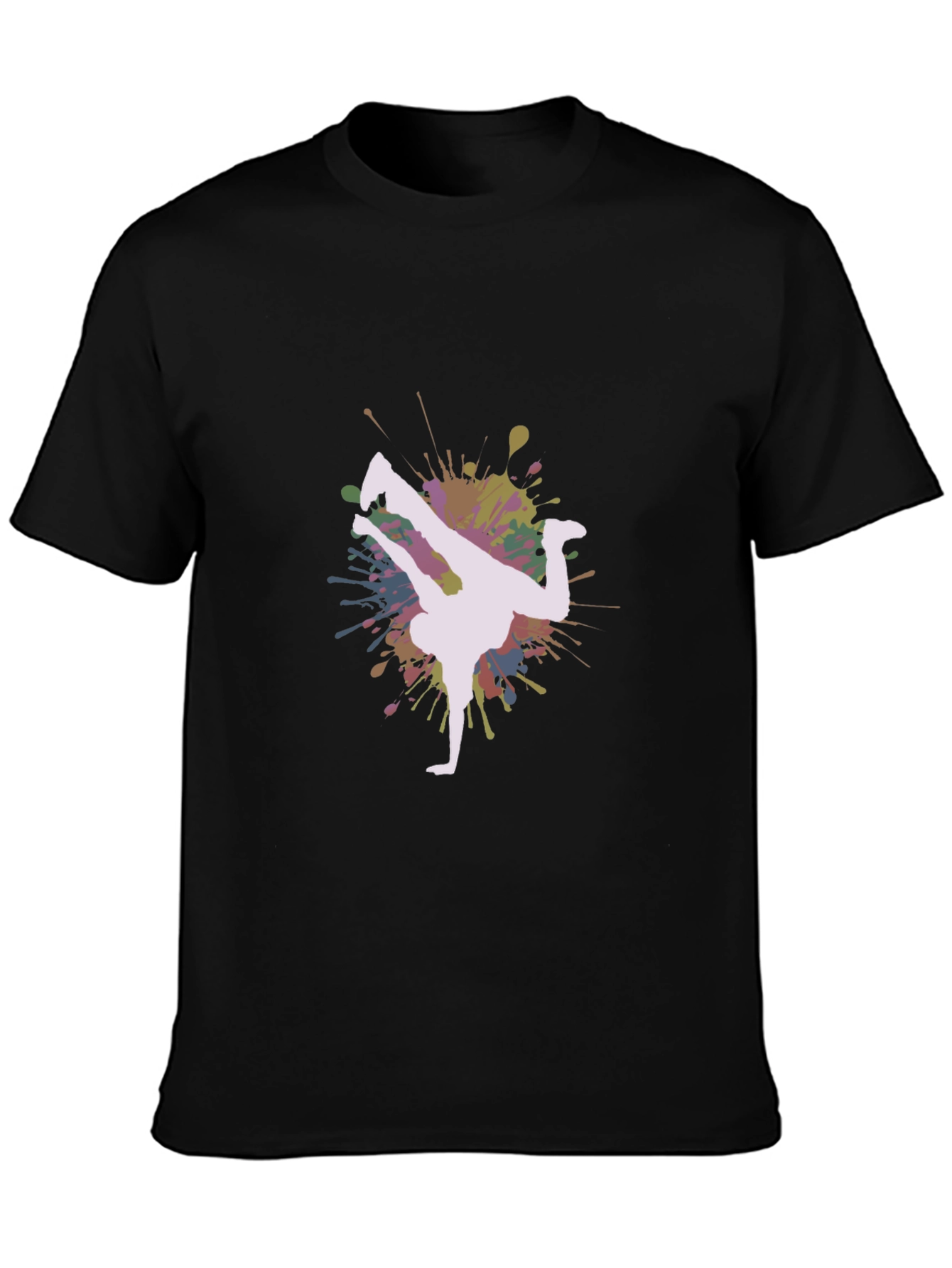 Breakdance Splash T-Shirt - Unique Graphic Tee