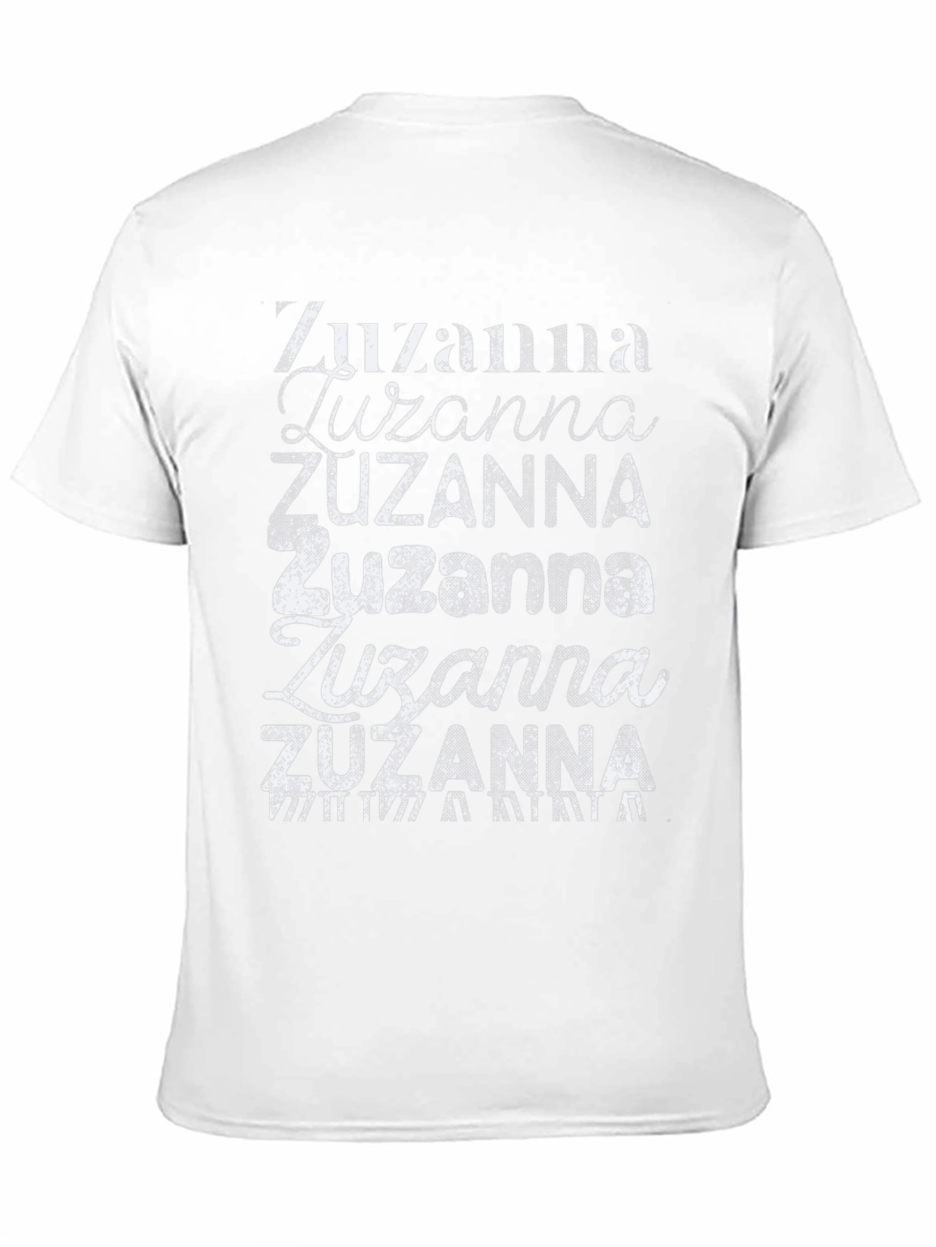 Zuzanna Name T-Shirt - Custom Graphic Tee