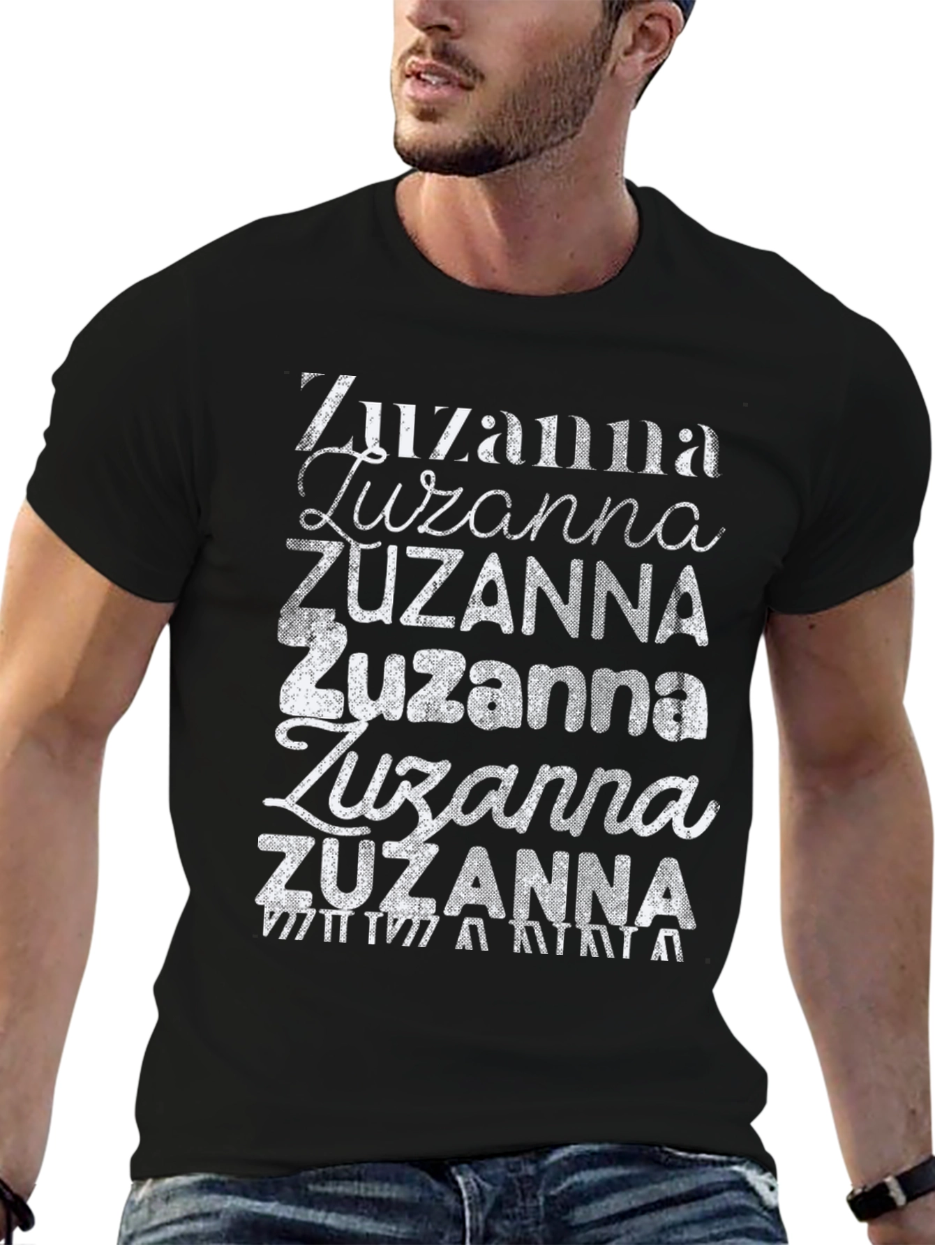 Zuzanna Name T-Shirt - Custom Graphic Tee