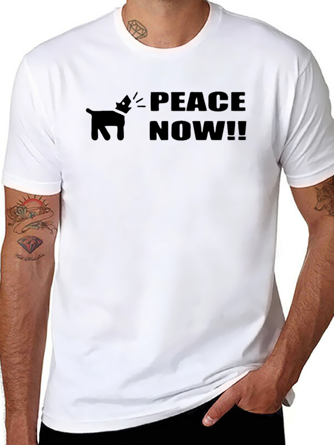 Peace Now Graphic T-Shirt