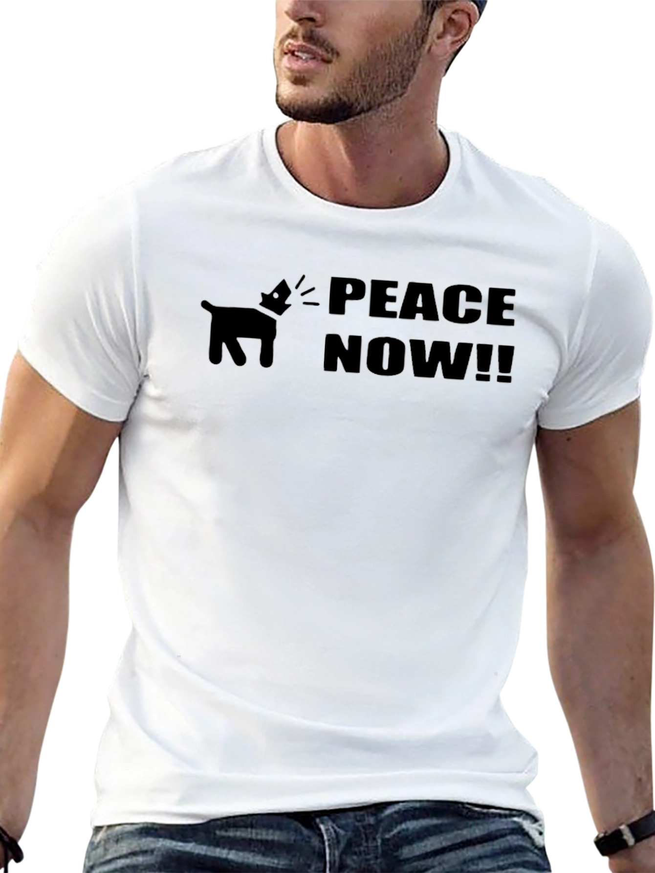 Peace Now Graphic T-Shirt