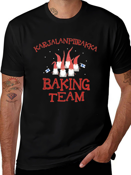 Karjalanpiirakka Baking Team T-Shirt