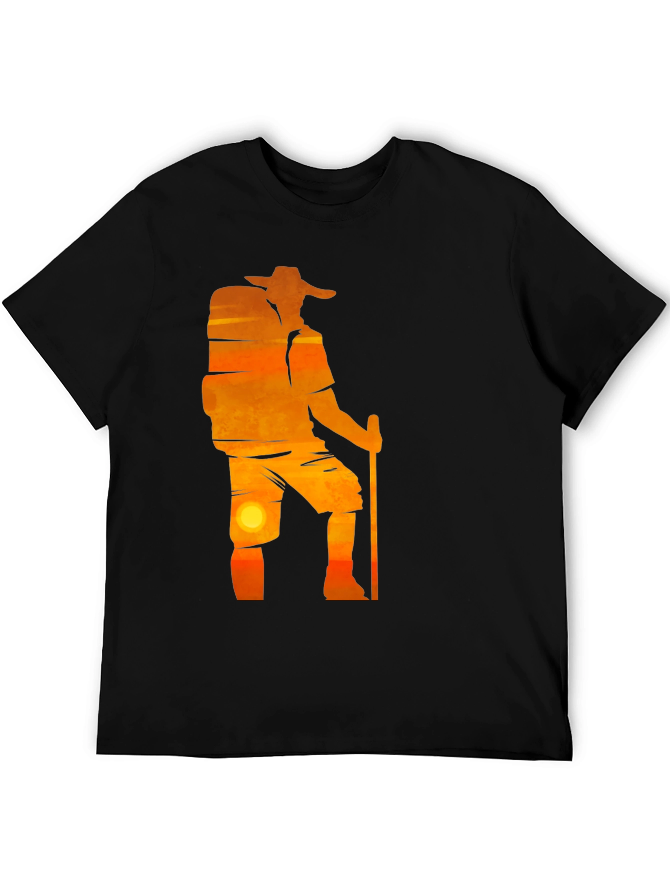 Sunset Hiker Graphic T-Shirt