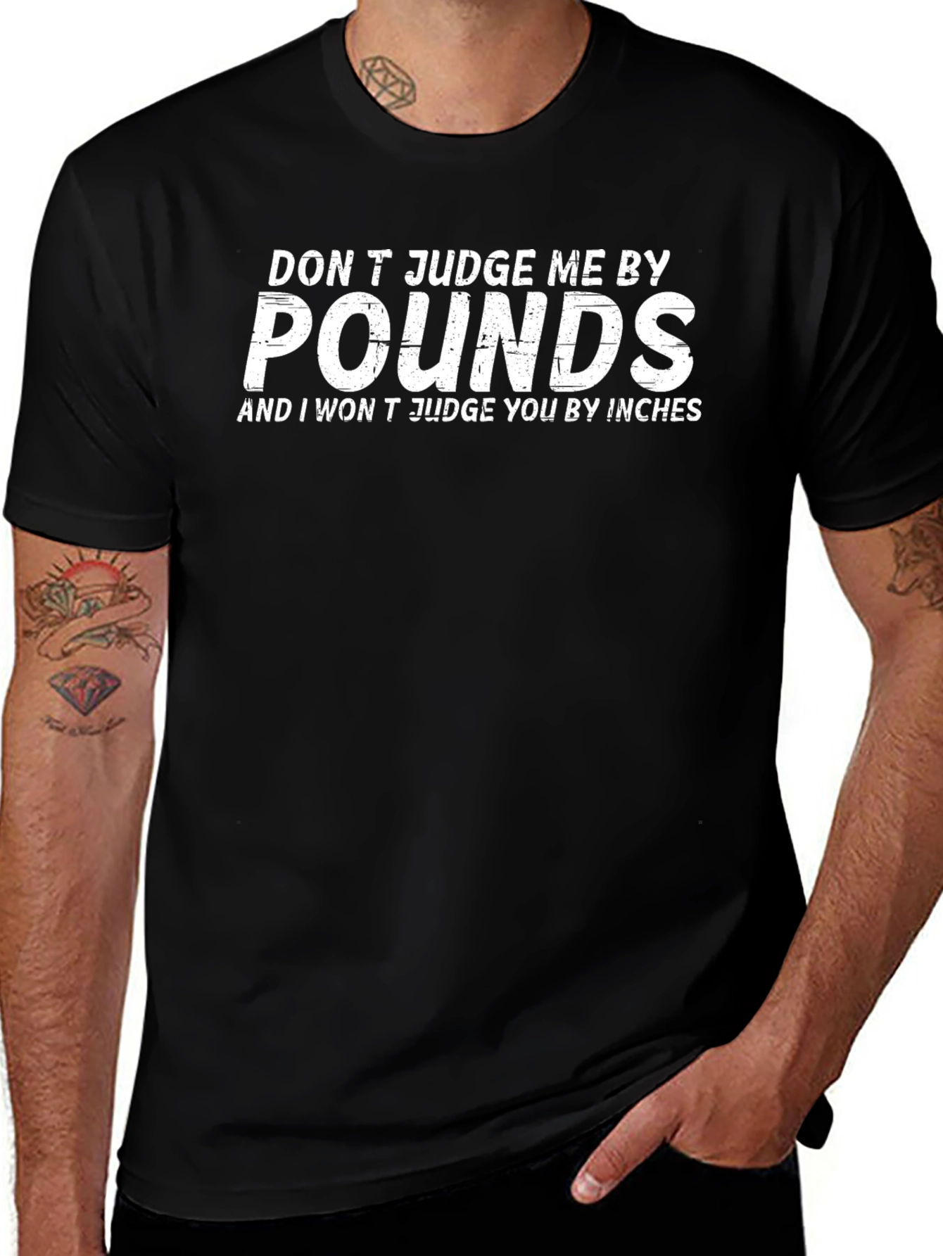 Dont Judge Me Funny Graphic Tee
