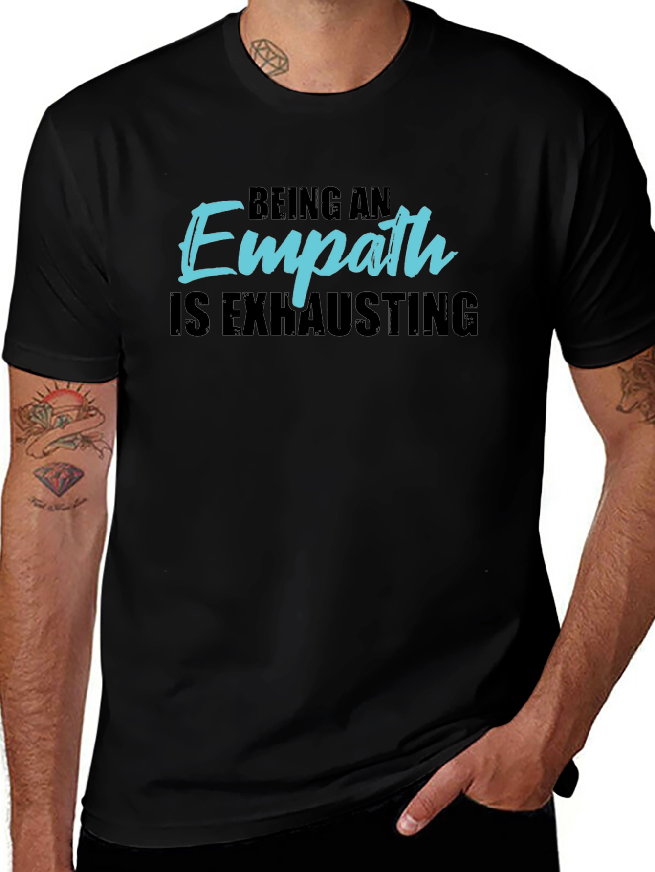 Empath T-Shirt - Being An Empath Is Exhausting