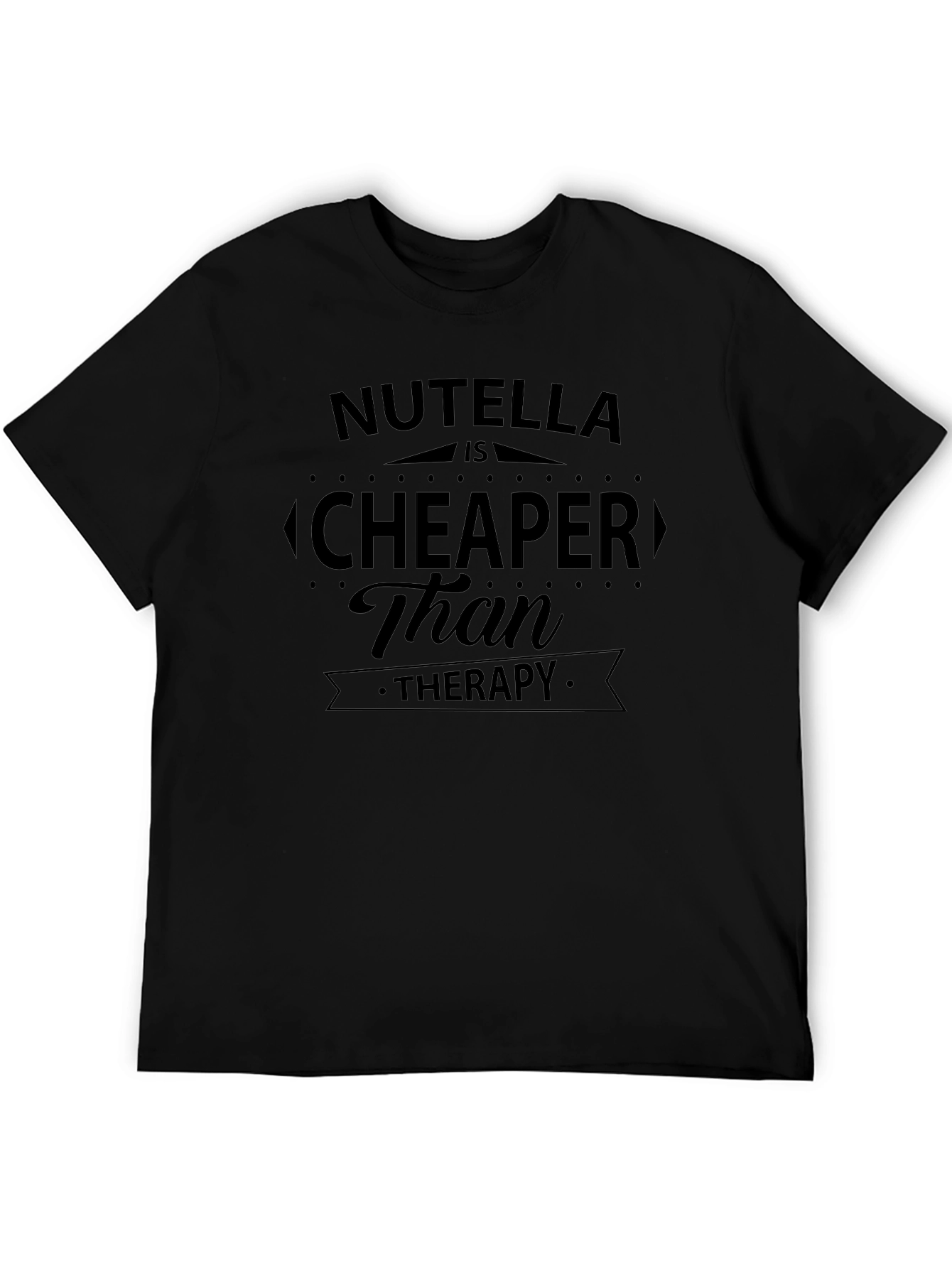 Nutella Therapy Funny Graphic T-Shirt