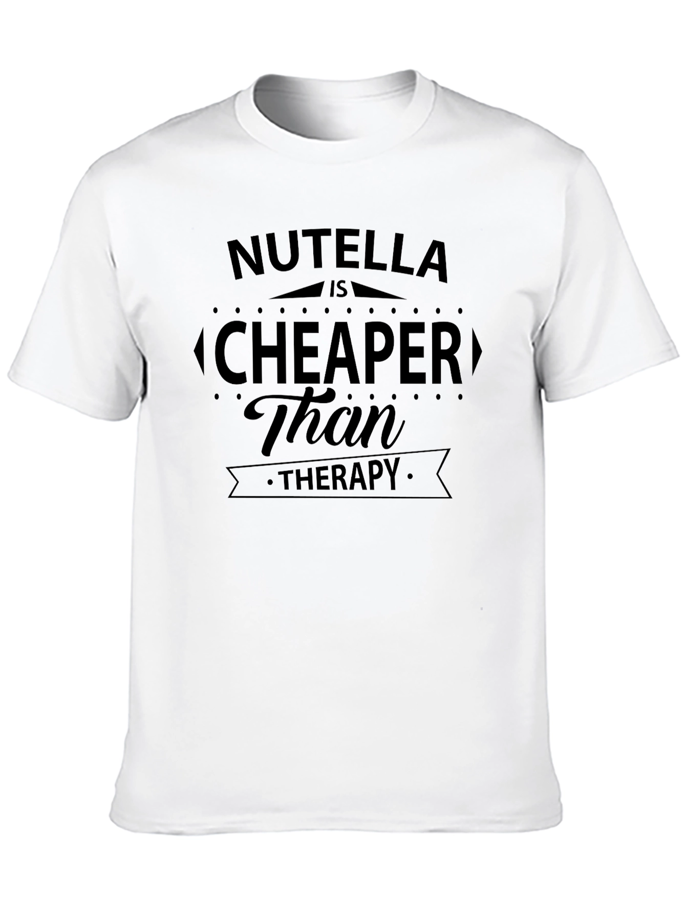 Nutella Therapy Funny Graphic T-Shirt
