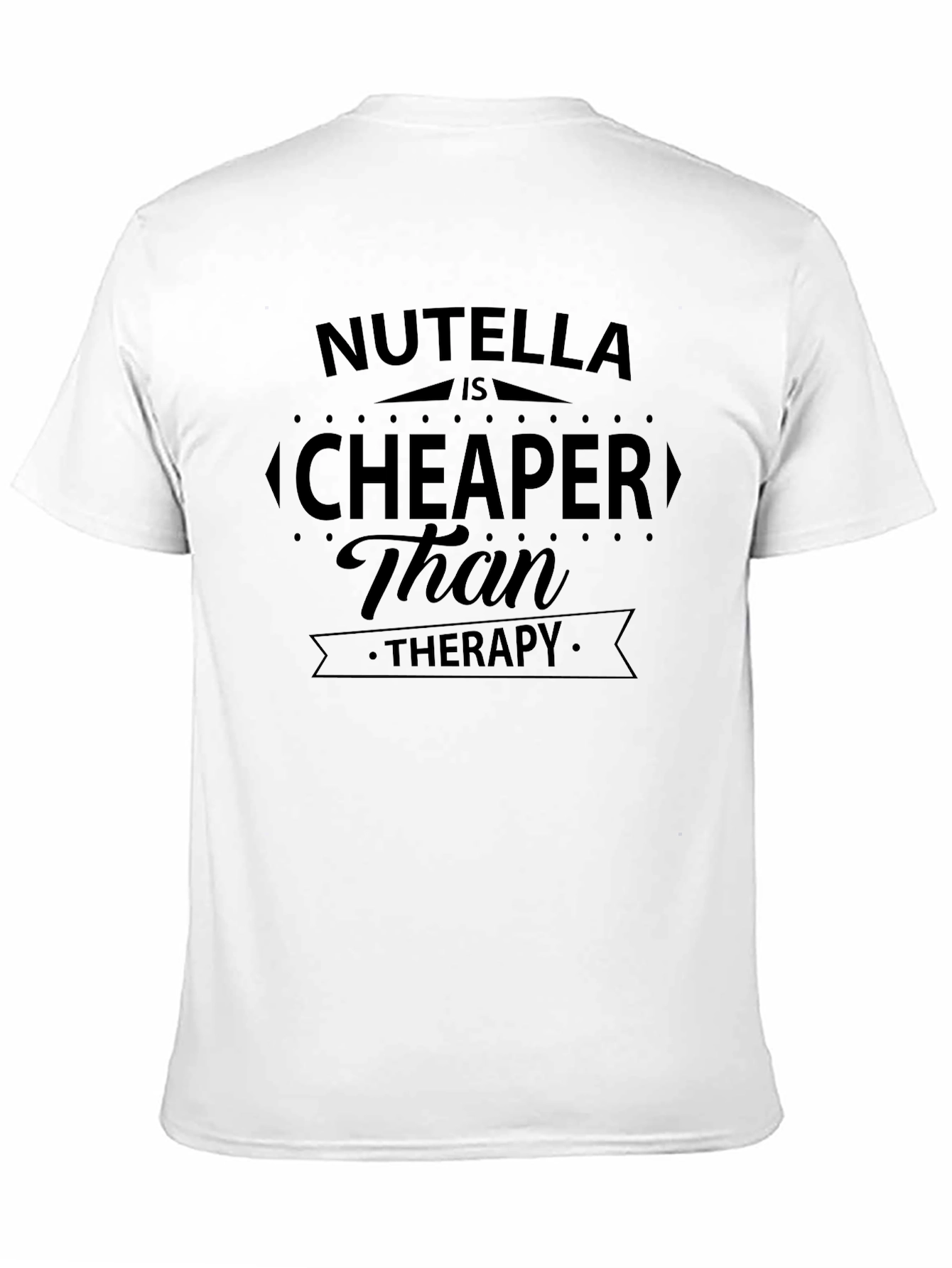 Nutella Therapy Funny Graphic T-Shirt