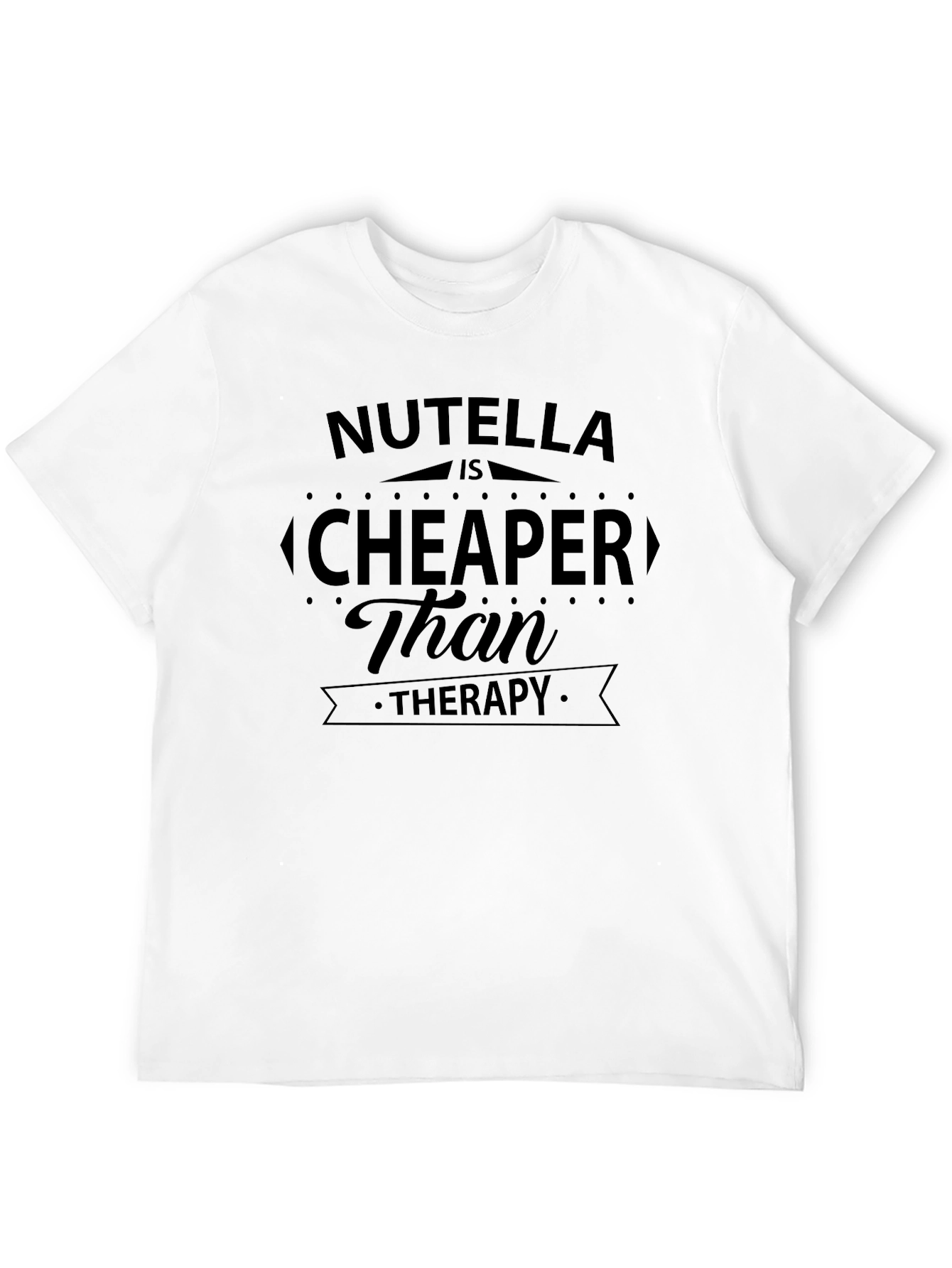 Nutella Therapy Funny Graphic T-Shirt