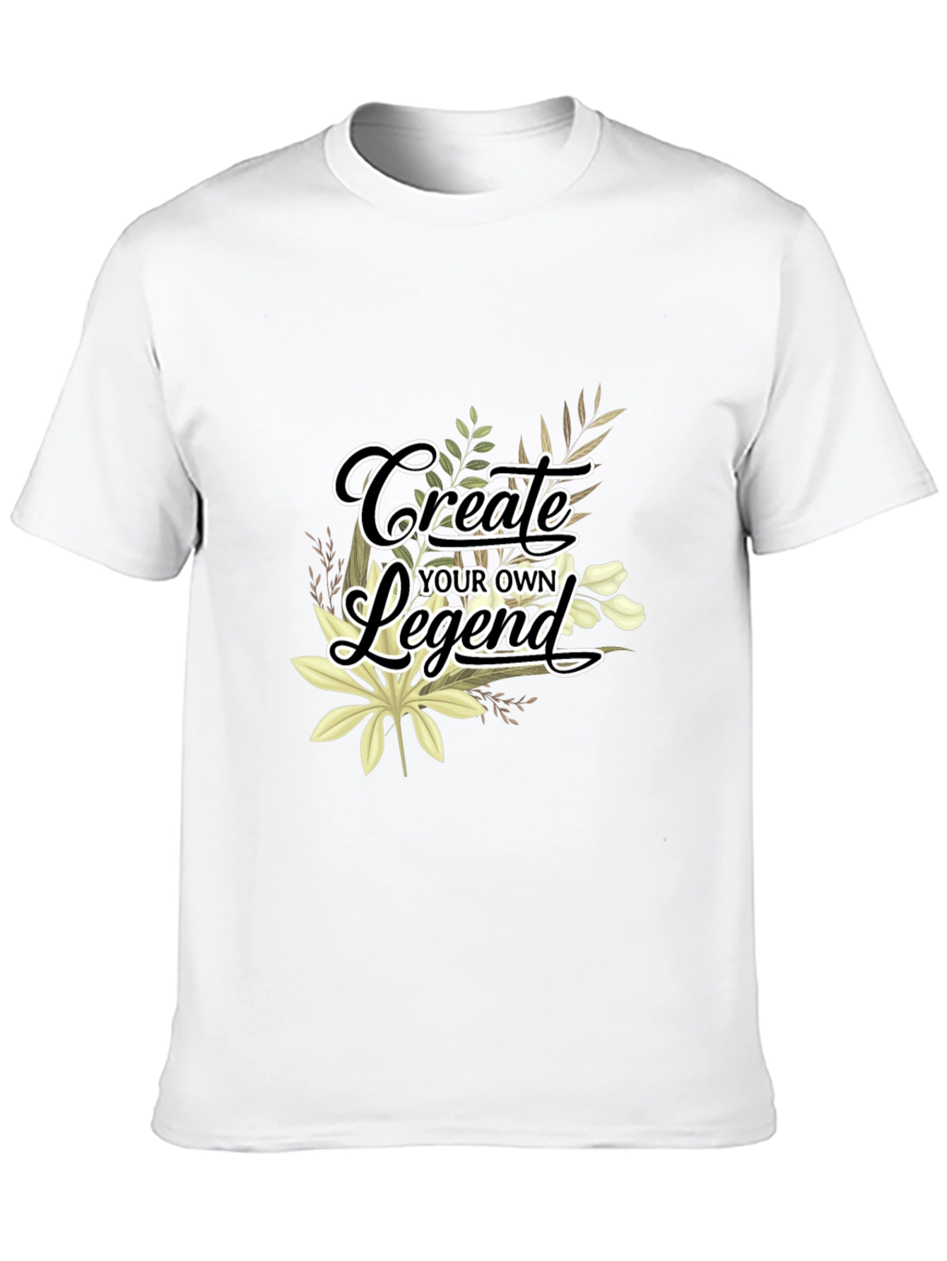 Create Your Own Legend Graphic Tee - Black