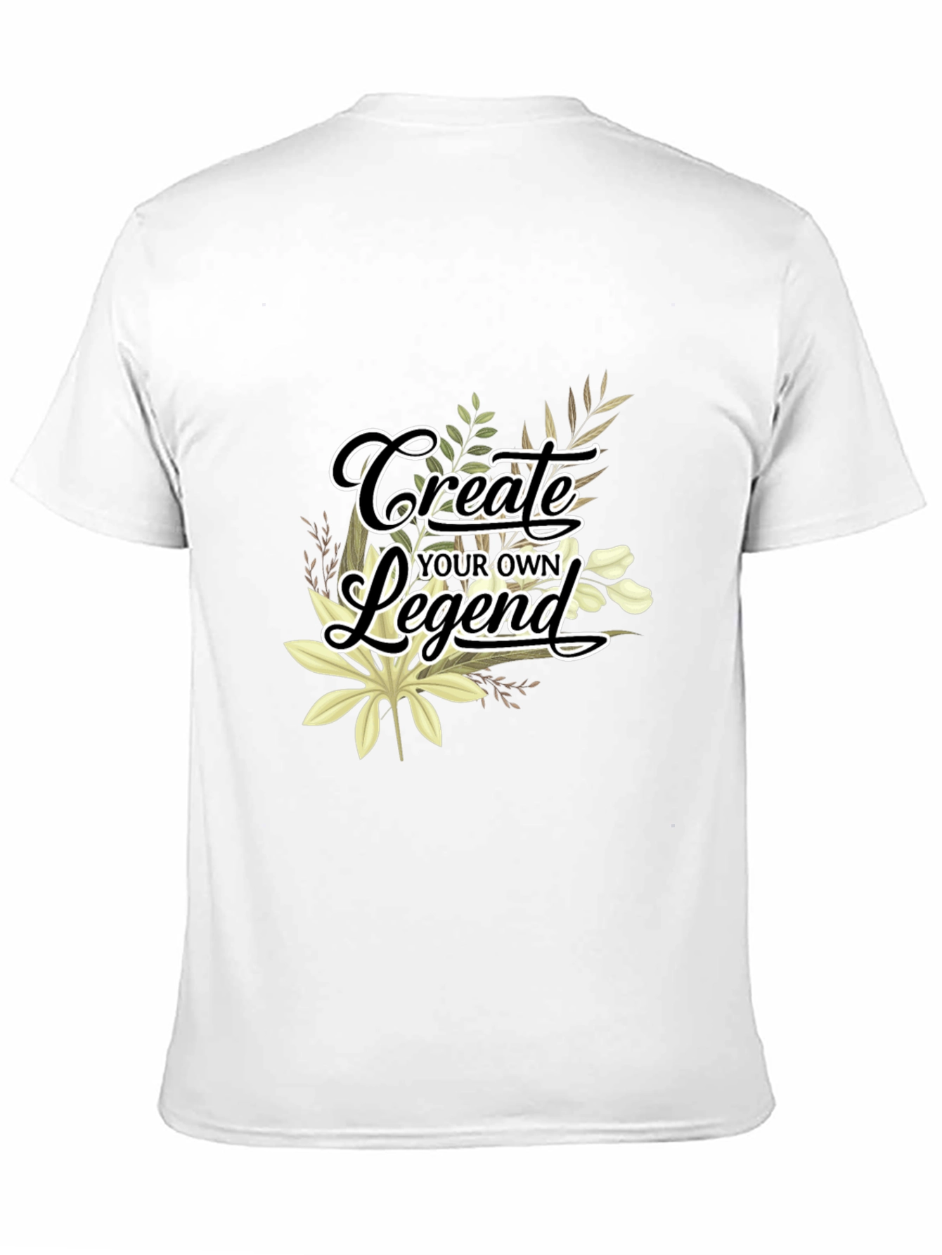 Create Your Own Legend Graphic Tee - Black