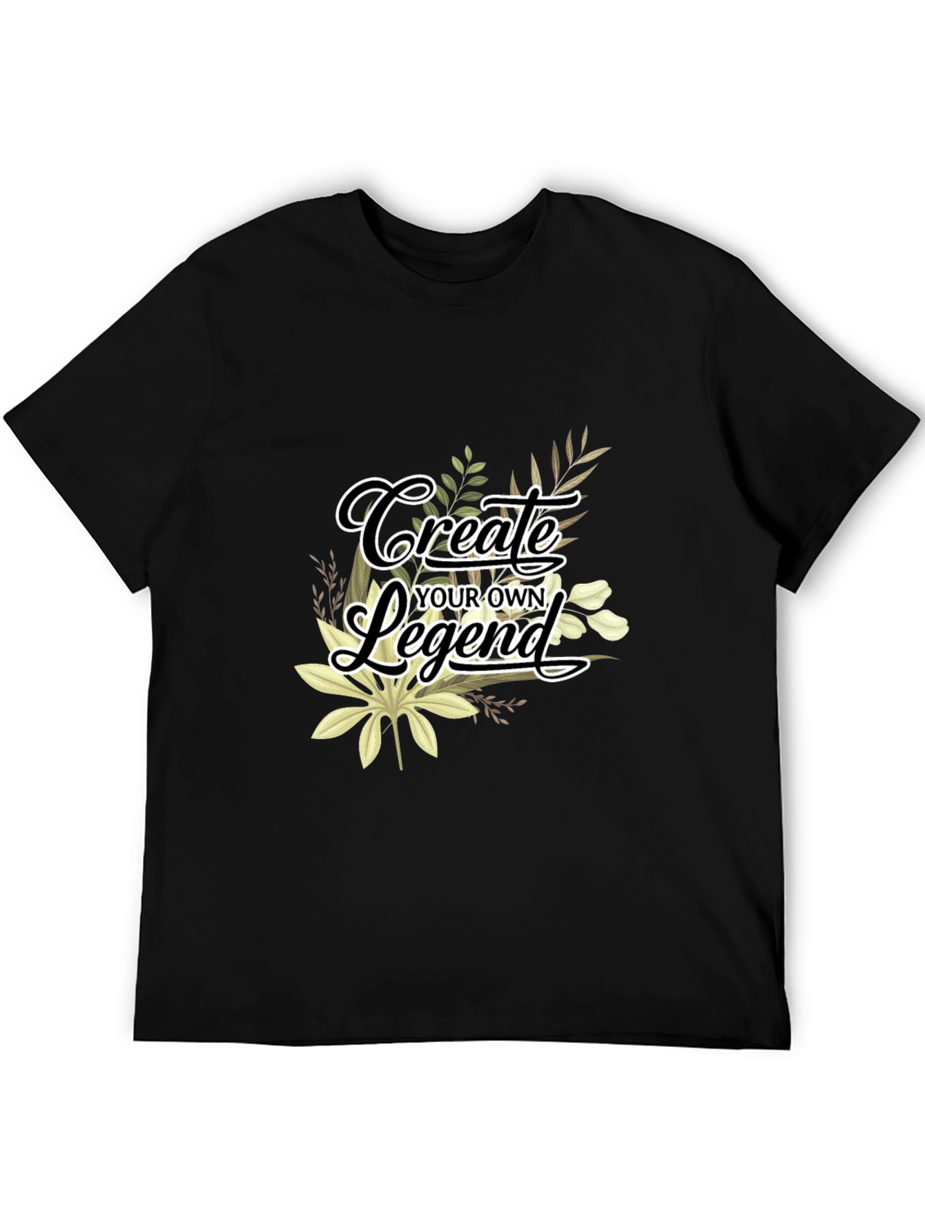 Create Your Own Legend Graphic Tee - Black