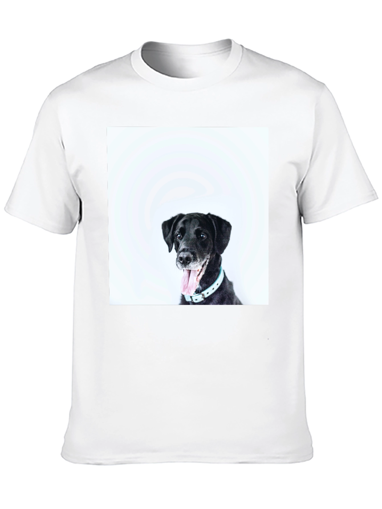 Black Dog Graphic T-Shirt - Unisex Casual Wear