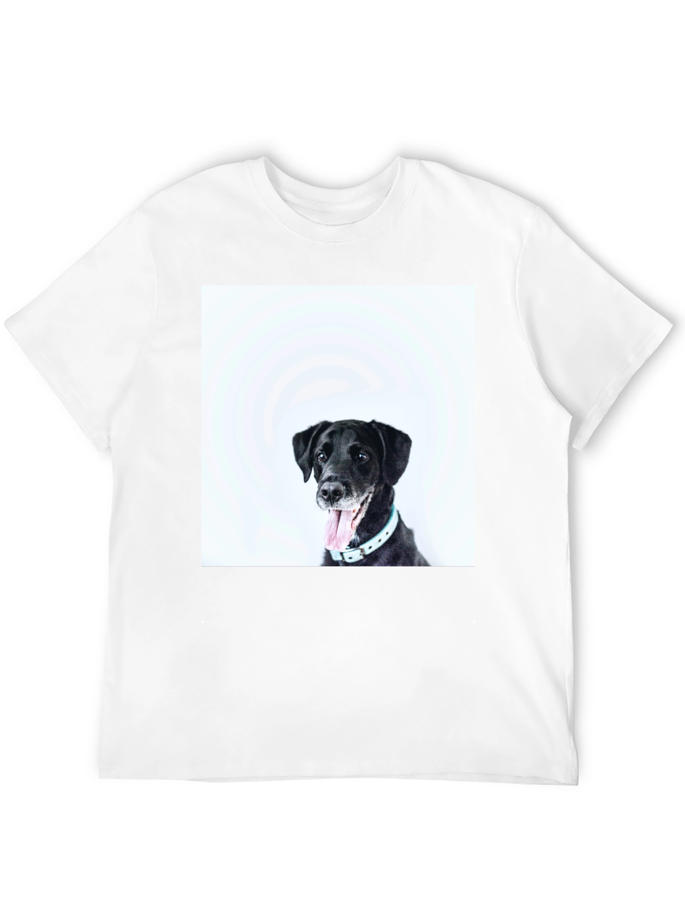 Black Dog Graphic T-Shirt - Unisex Casual Wear