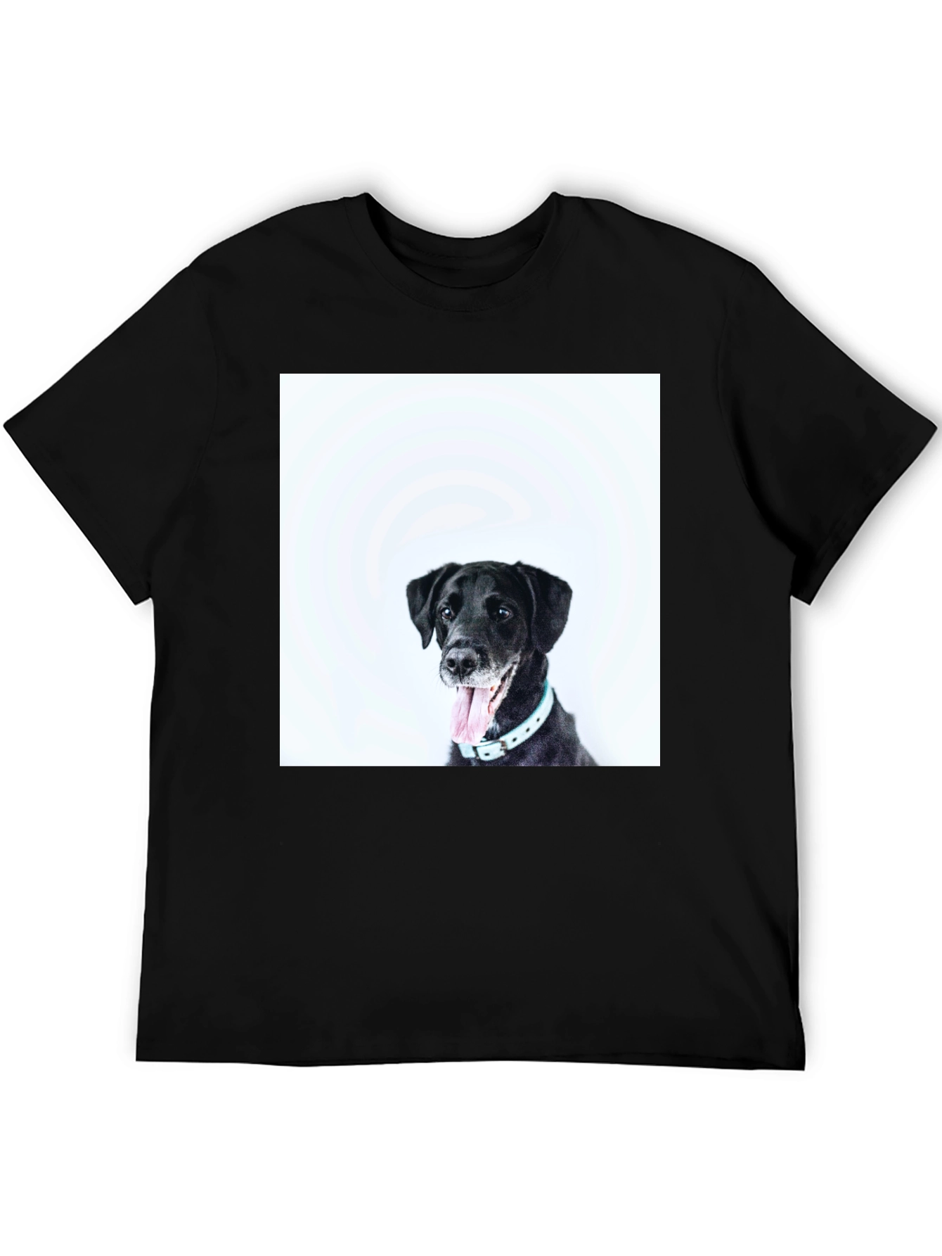 Black Dog Graphic T-Shirt - Unisex Casual Wear