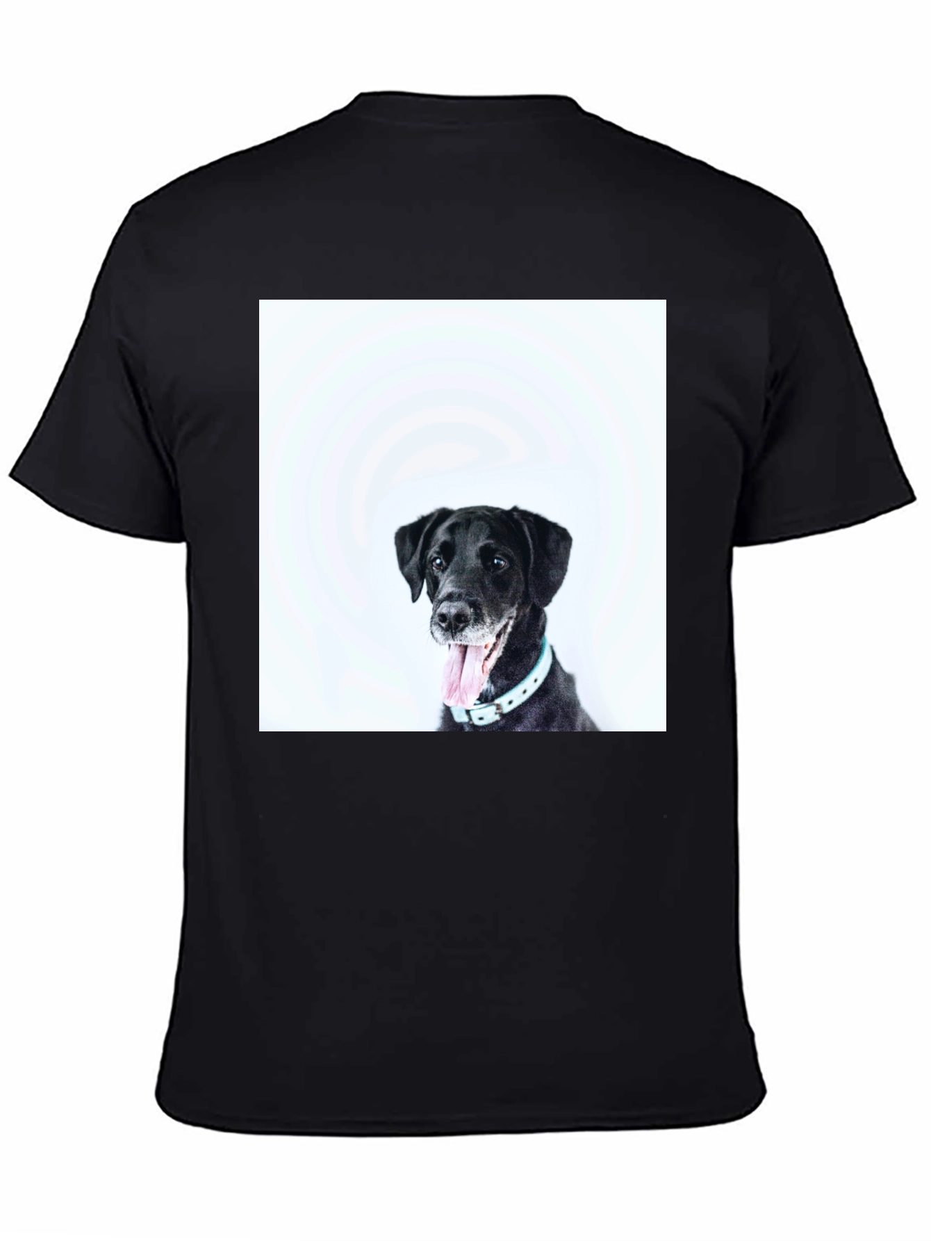 Black Dog Graphic T-Shirt - Unisex Casual Wear