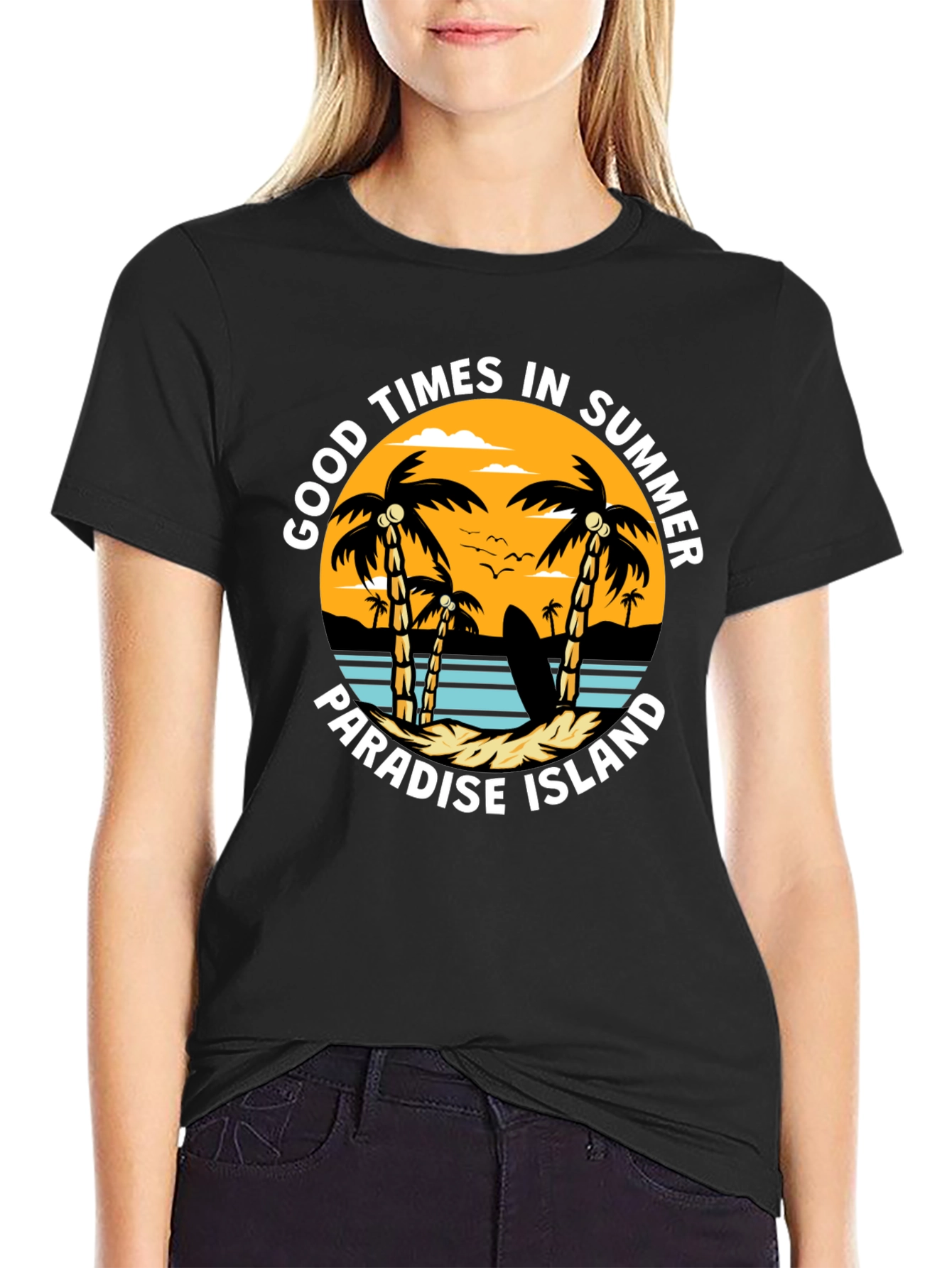 Good Times Summer Paradise Island T-Shirt