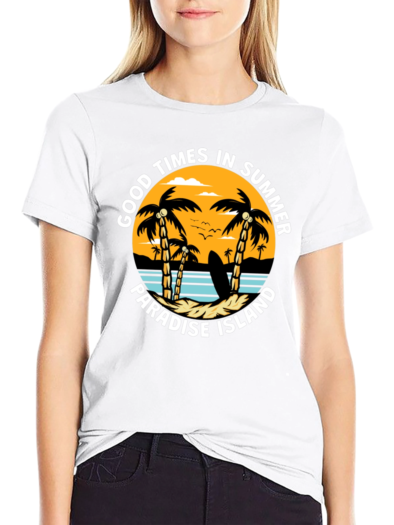 Good Times Summer Paradise Island T-Shirt