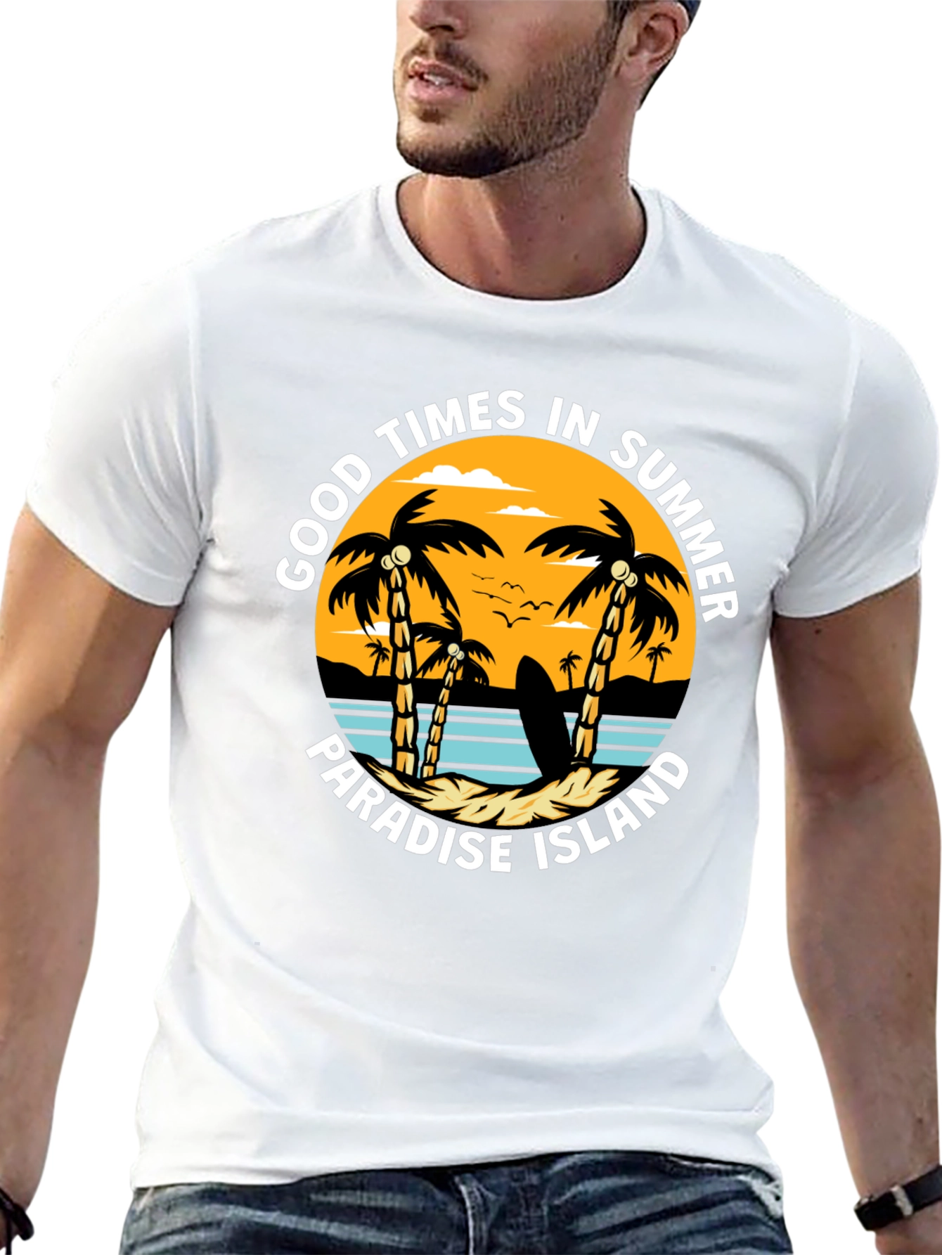 Good Times Summer Paradise Island T-Shirt