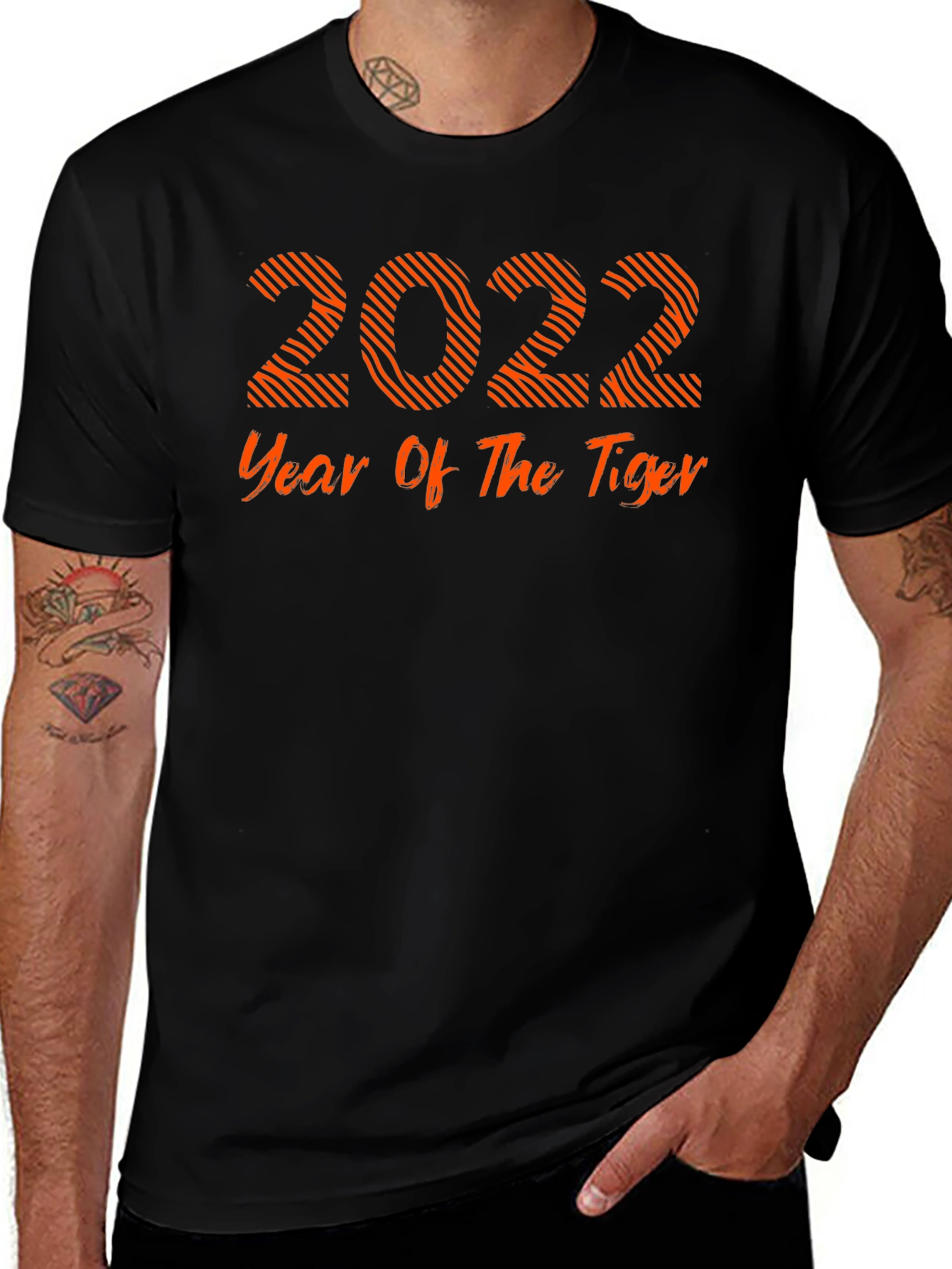 2022 Year Of The Tiger Graphic T-Shirt