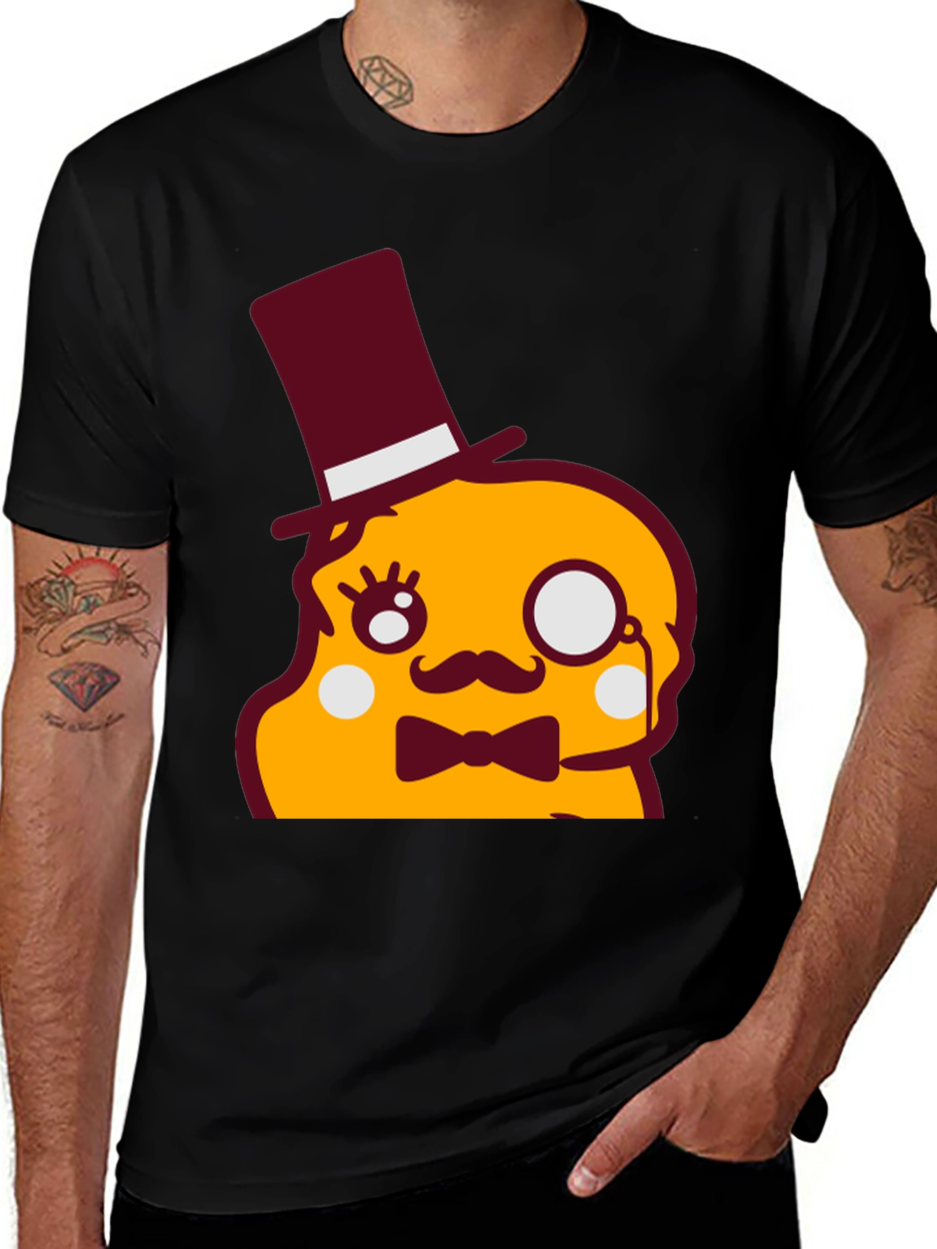 Dapper Potato Graphic Tee - Fun Novelty T-Shirt