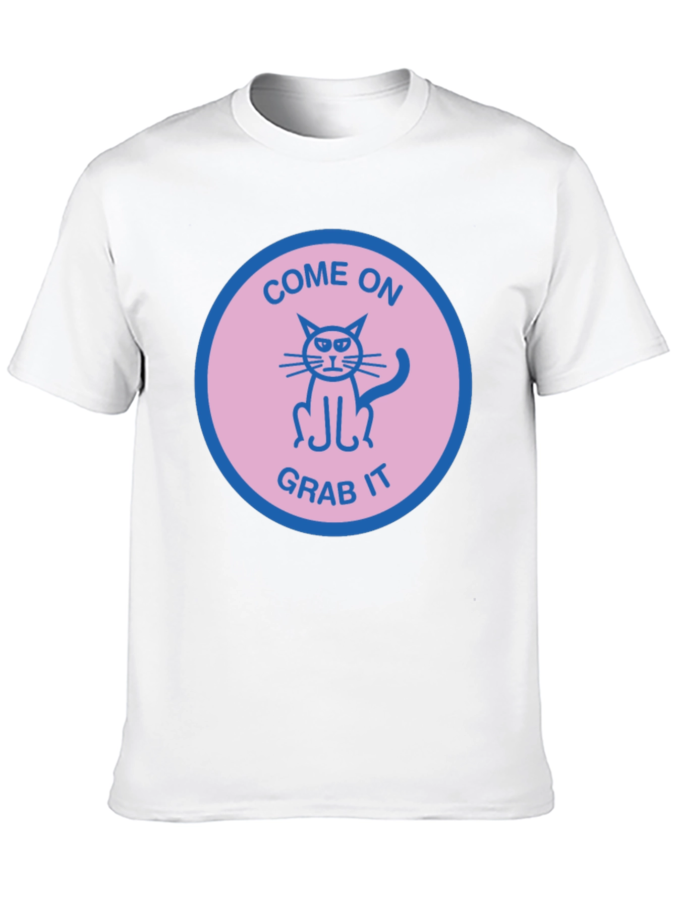 Come On Grab It Cat Graphic Tee