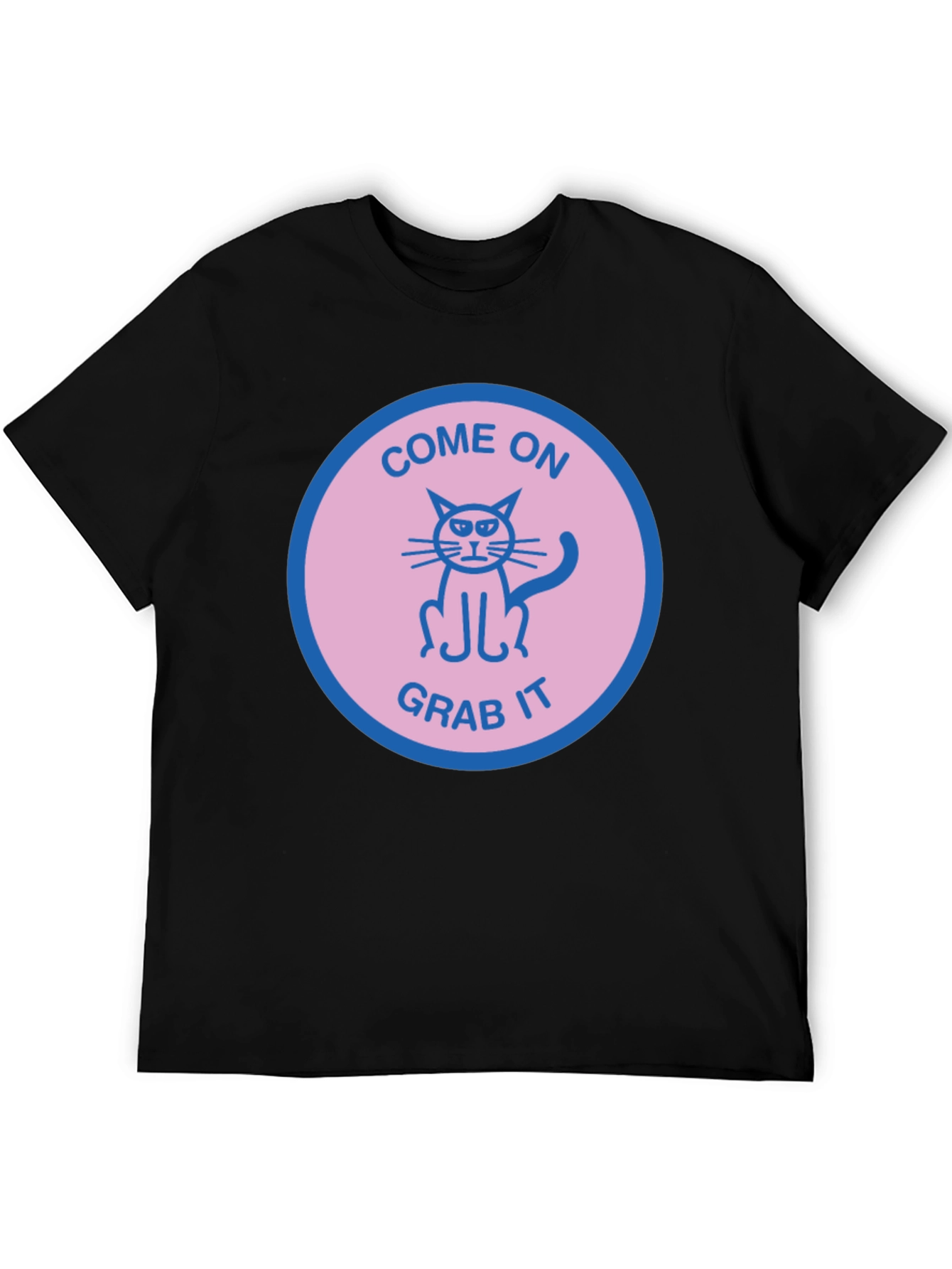 Come On Grab It Cat Graphic Tee
