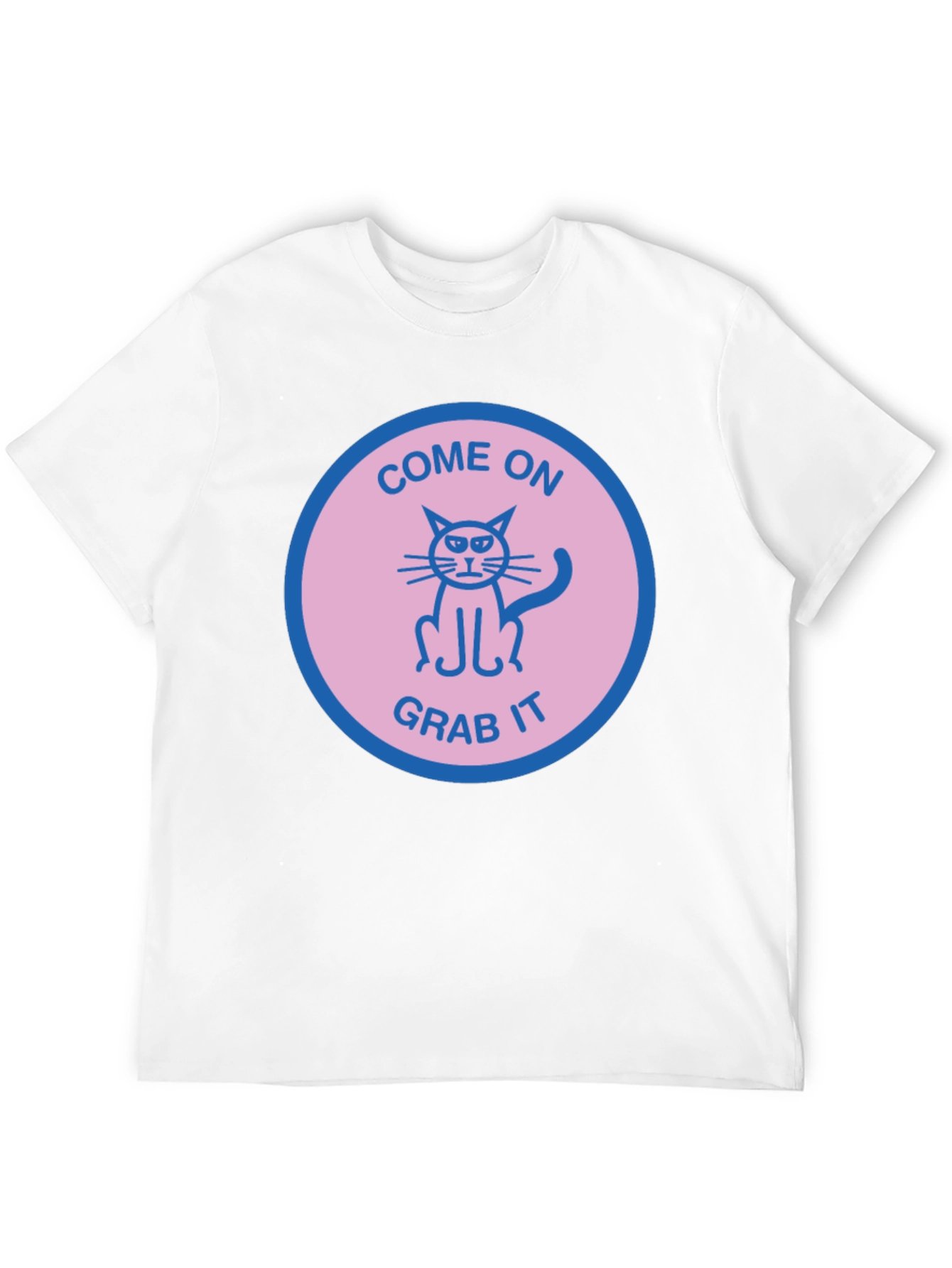 Come On Grab It Cat Graphic Tee