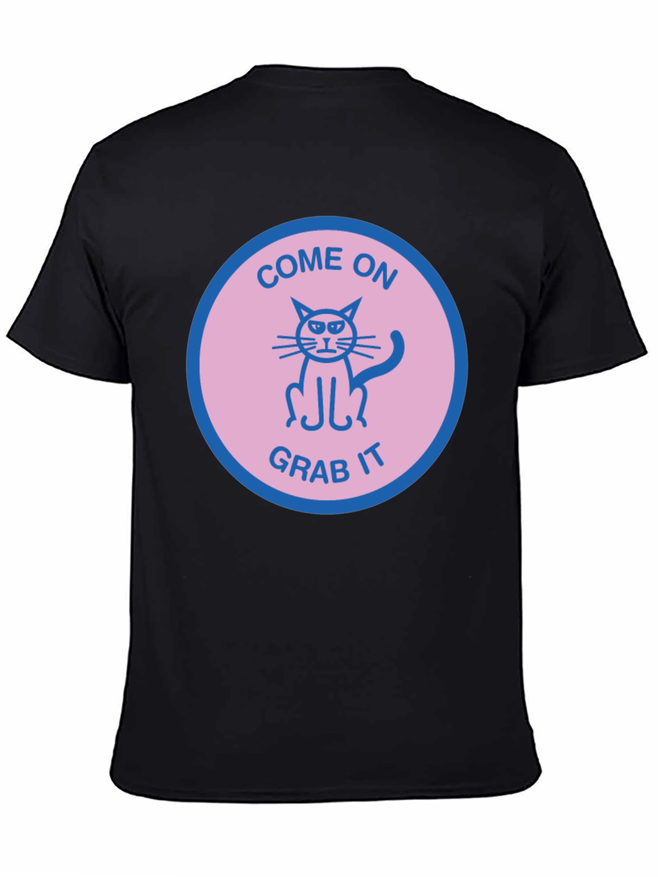 Come On Grab It Cat Graphic Tee