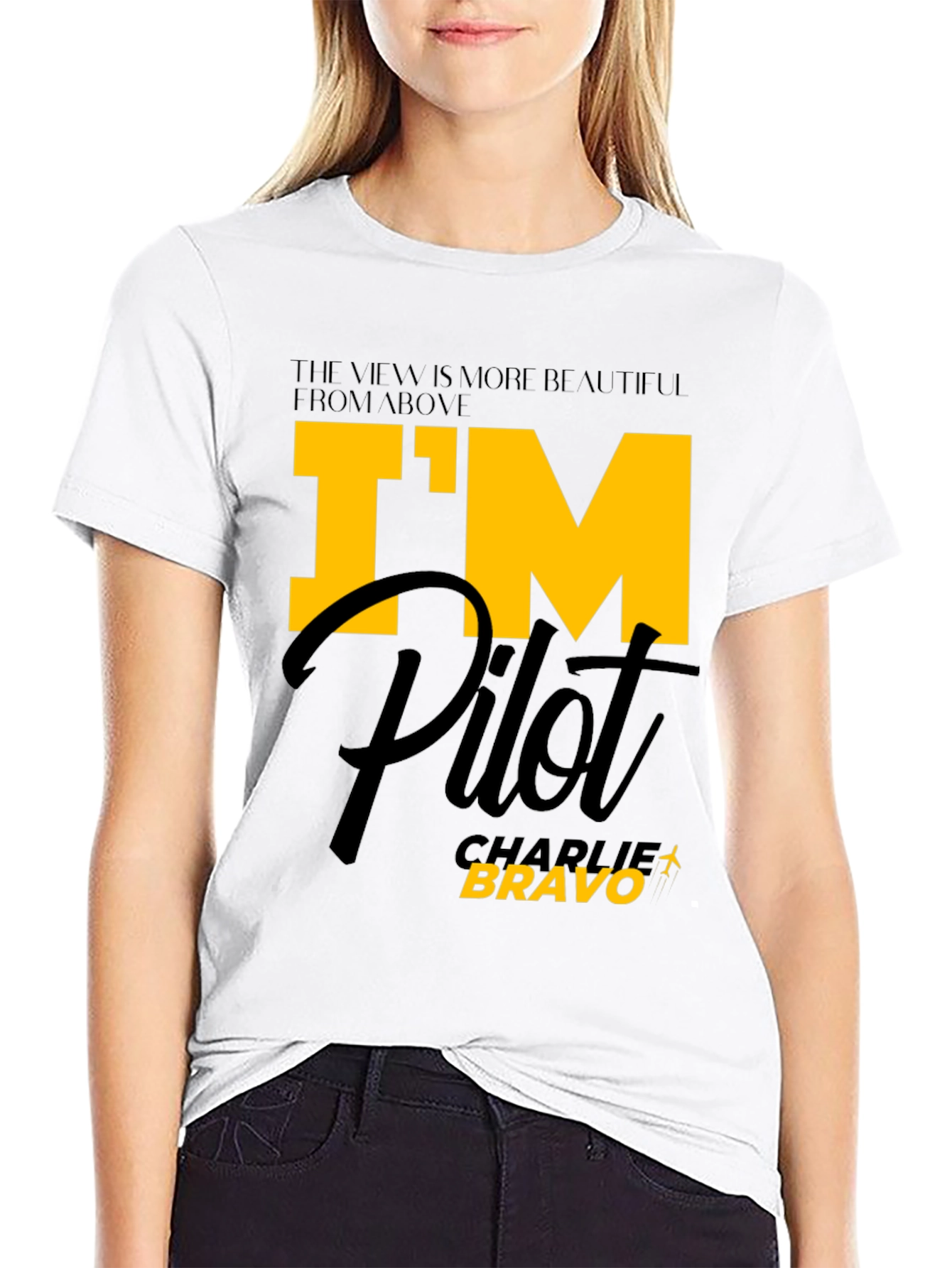Im Pilot - Charlie Bravo Graphic T-Shirt