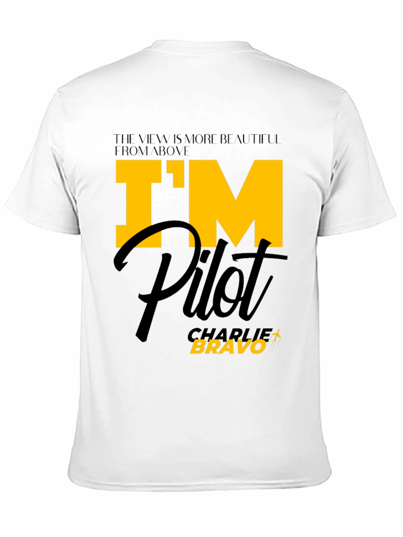 Im Pilot - Charlie Bravo Graphic T-Shirt
