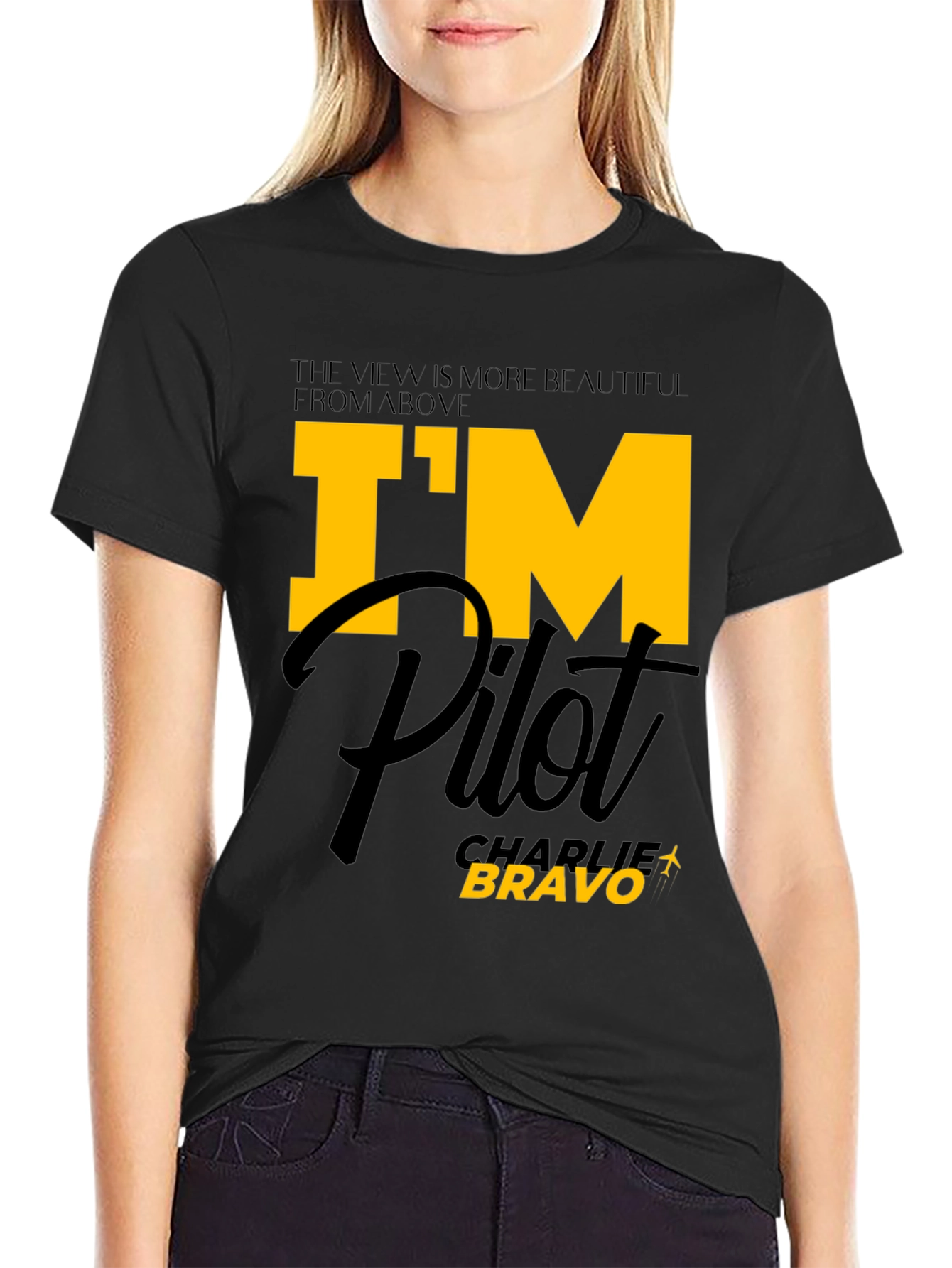 Im Pilot - Charlie Bravo Graphic T-Shirt