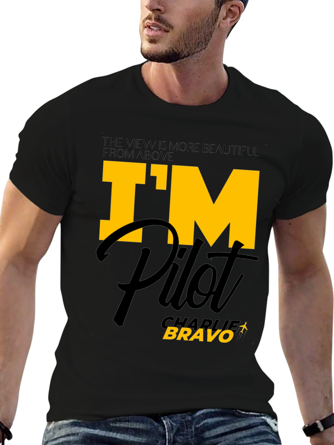 Im Pilot - Charlie Bravo Graphic T-Shirt