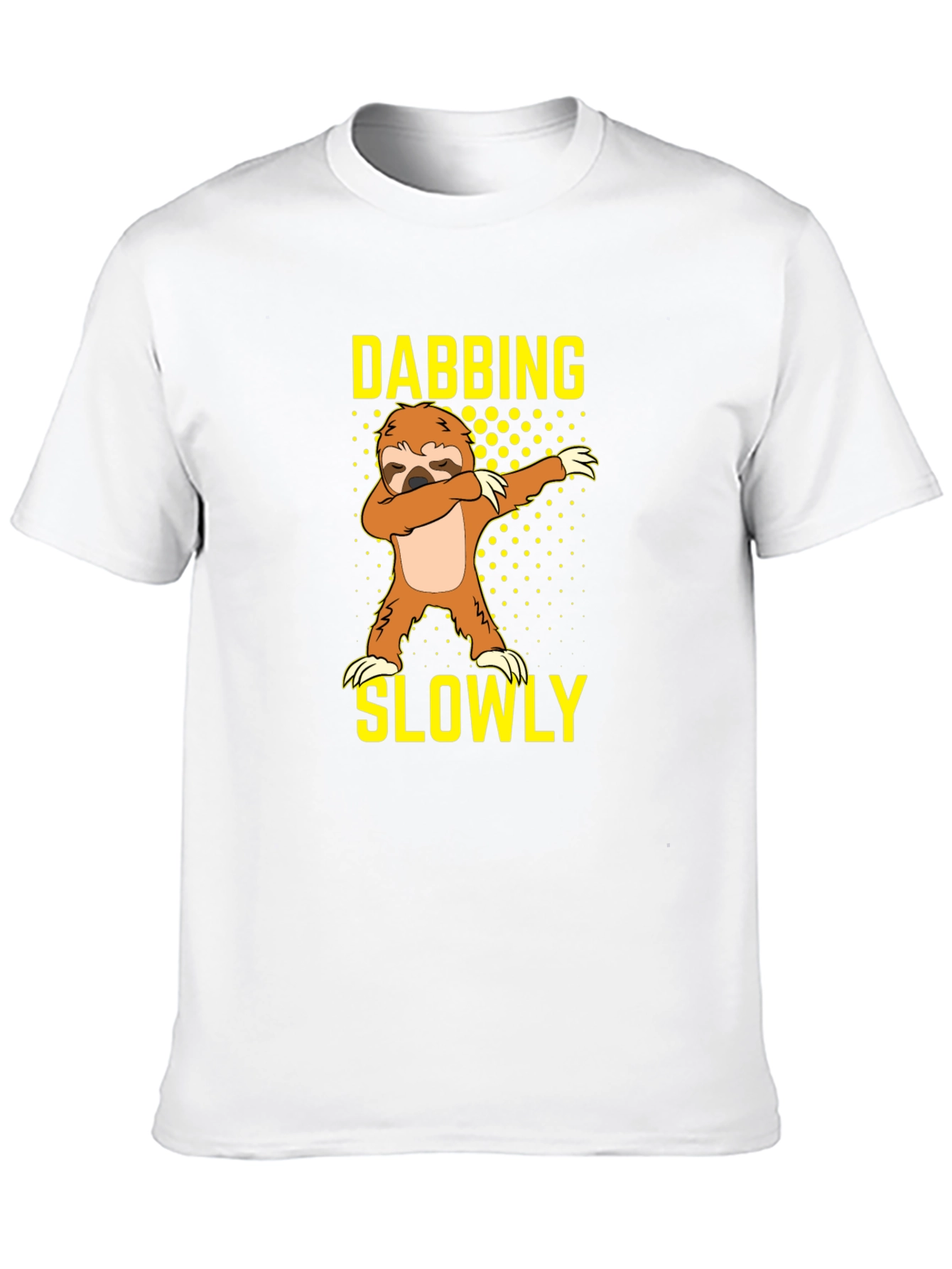 Dabbing Sloth Graphic T-Shirt
