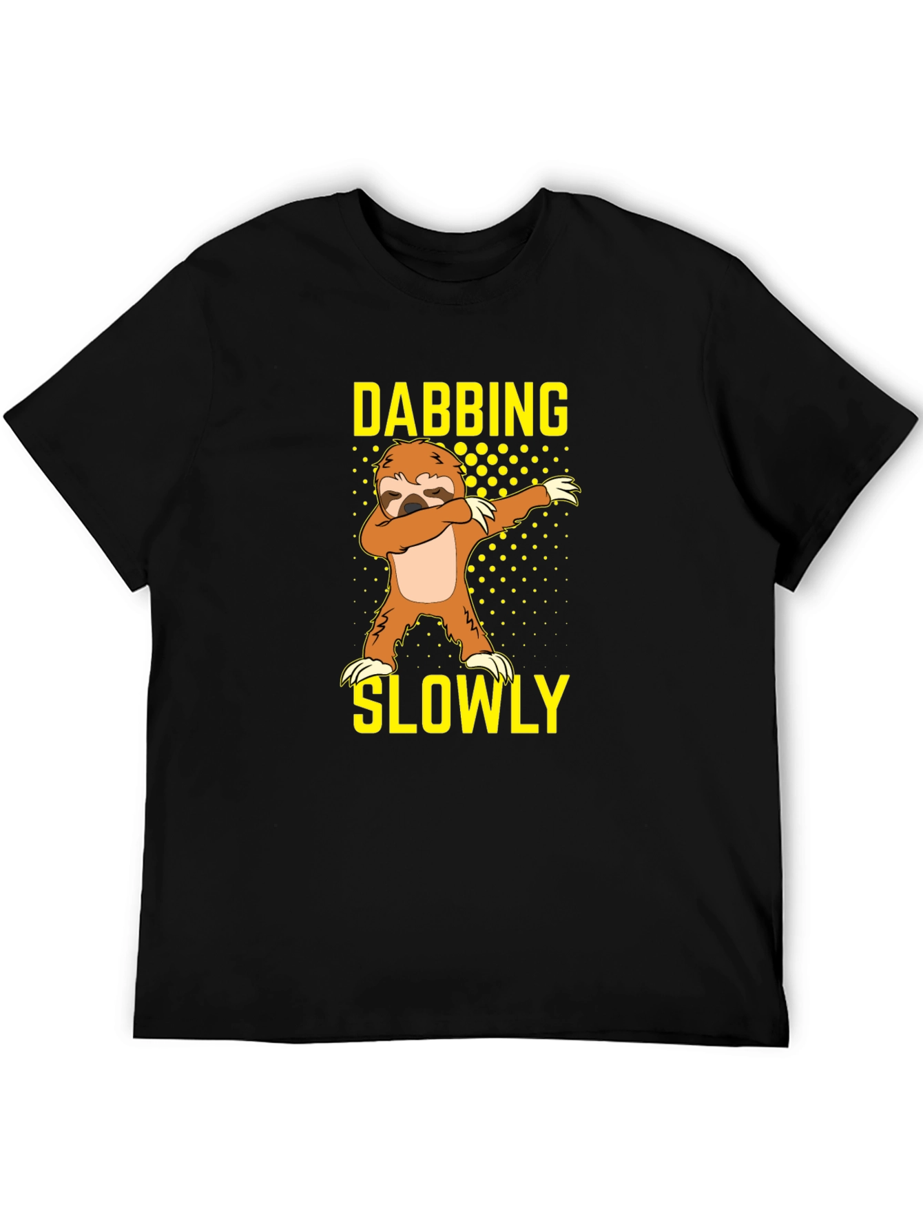 Dabbing Sloth Graphic T-Shirt