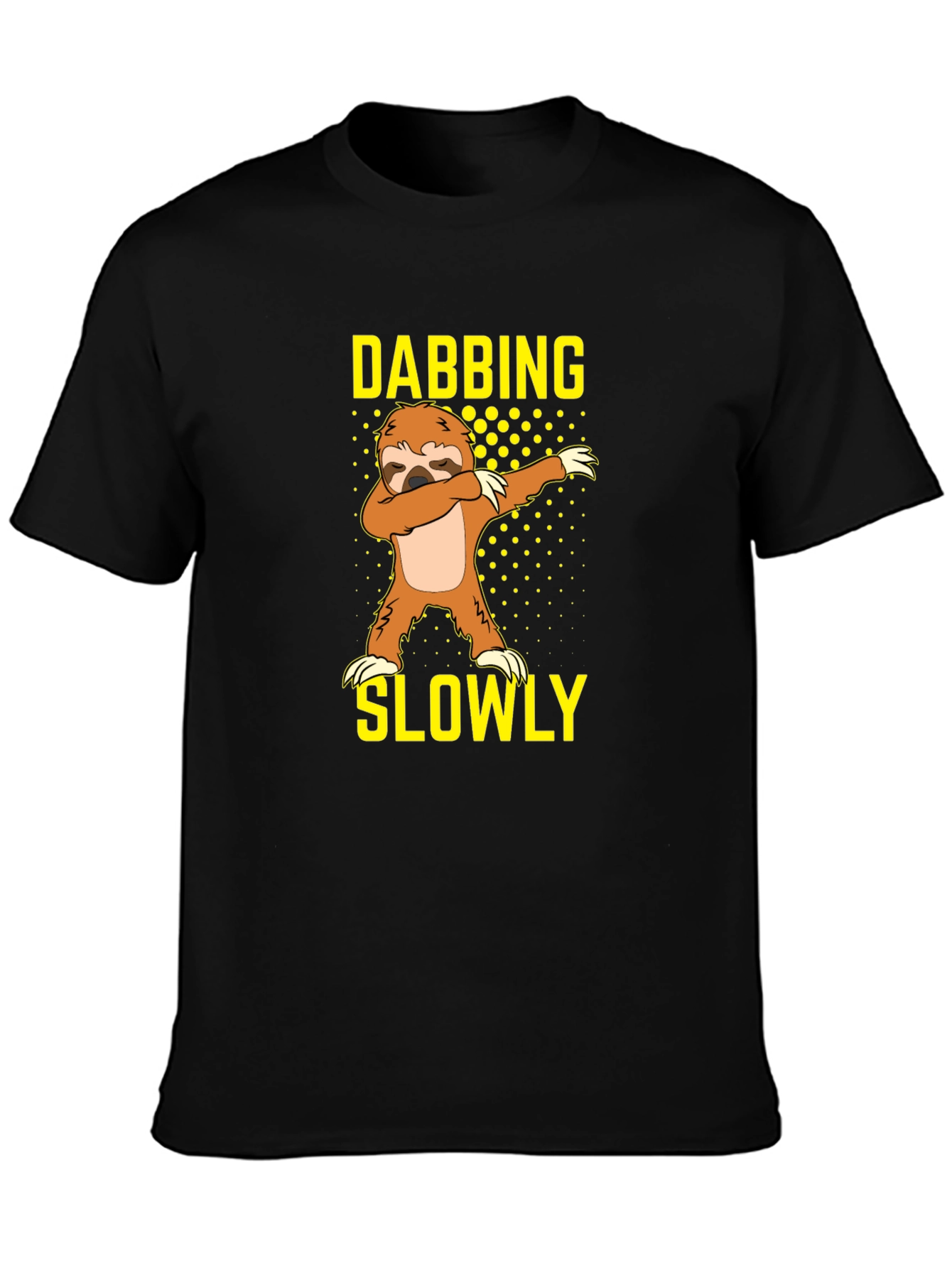 Dabbing Sloth Graphic T-Shirt