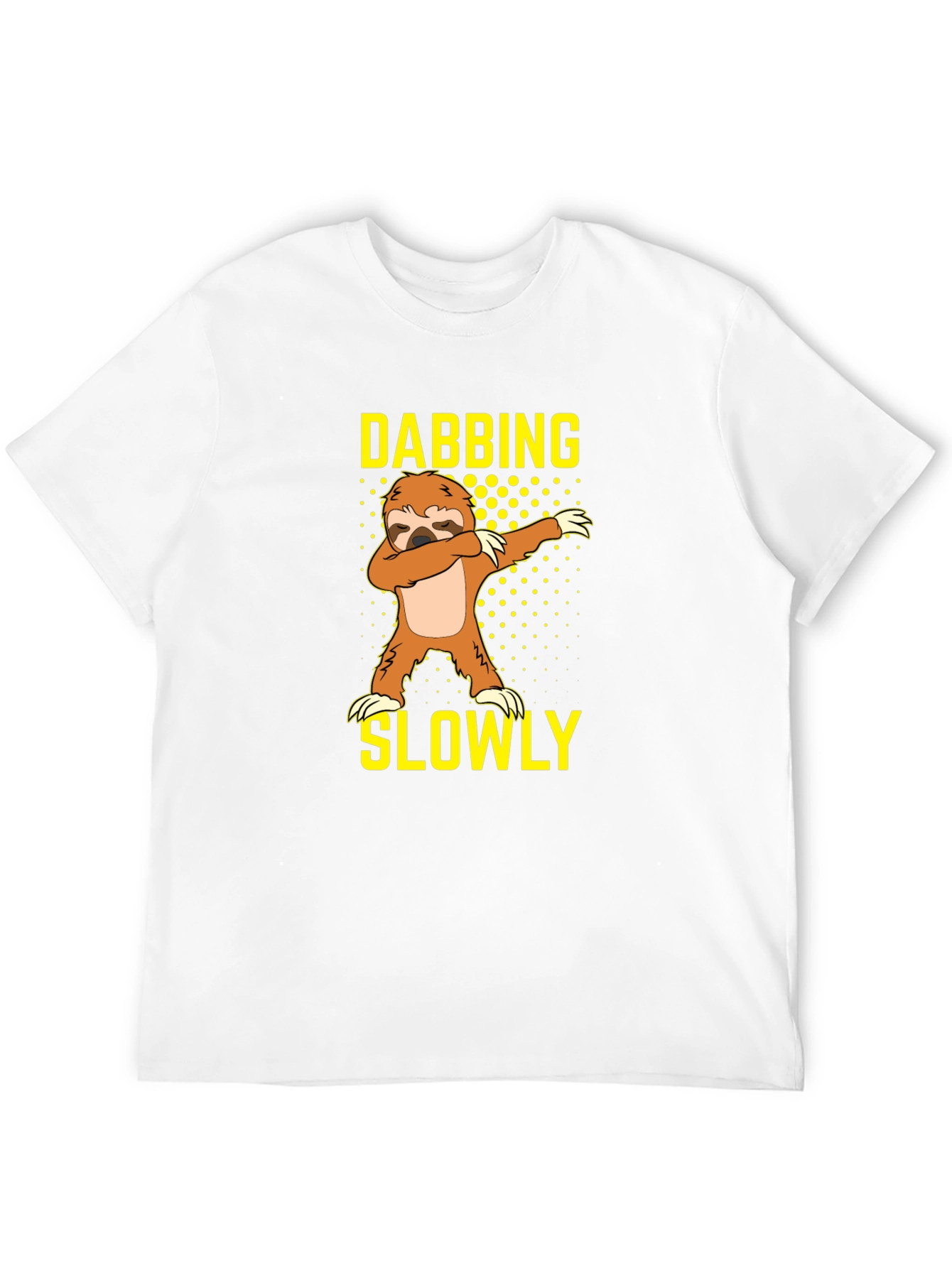 Dabbing Sloth Graphic T-Shirt