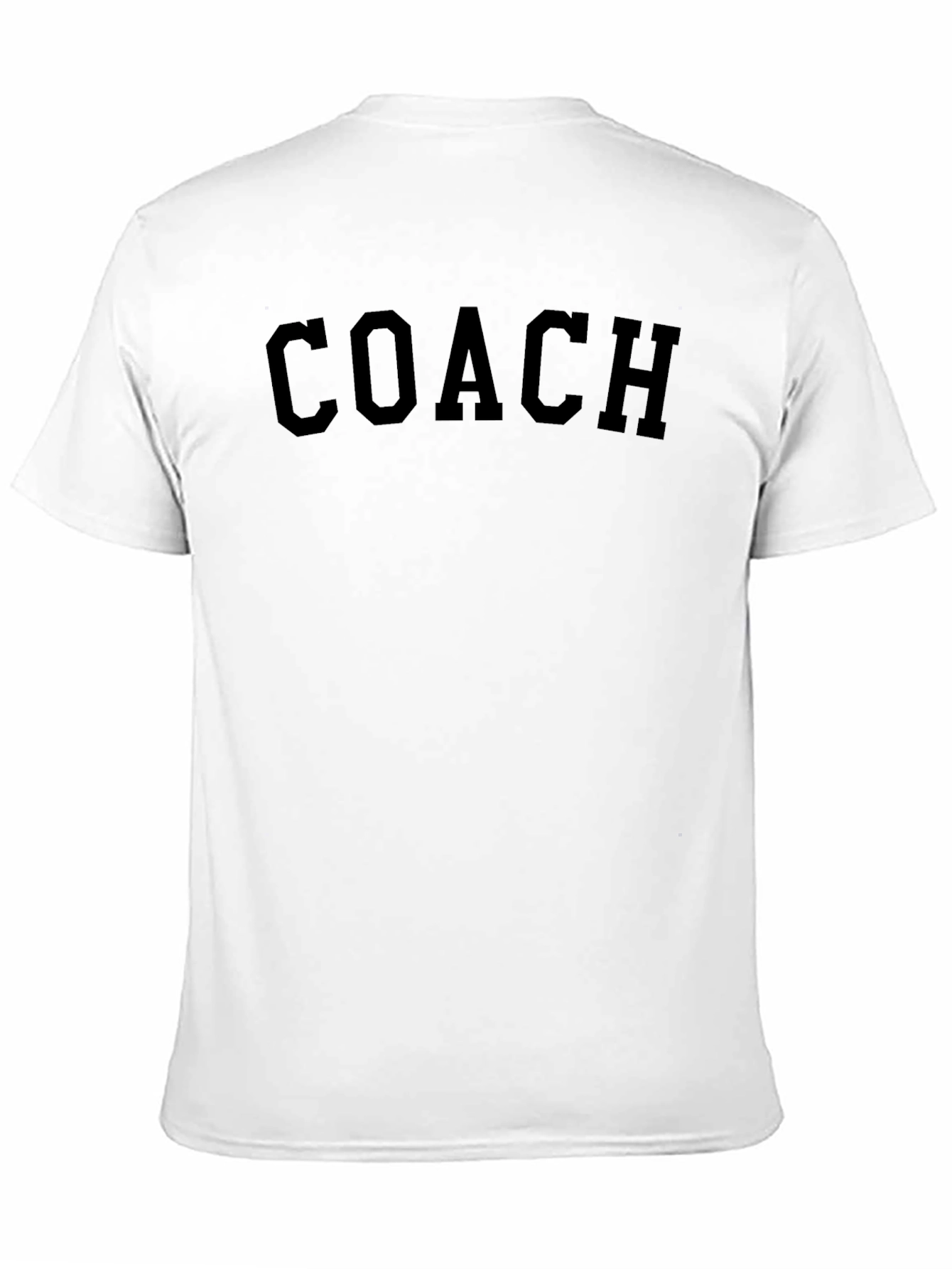 Mens Coach Graphic T-Shirt - Black