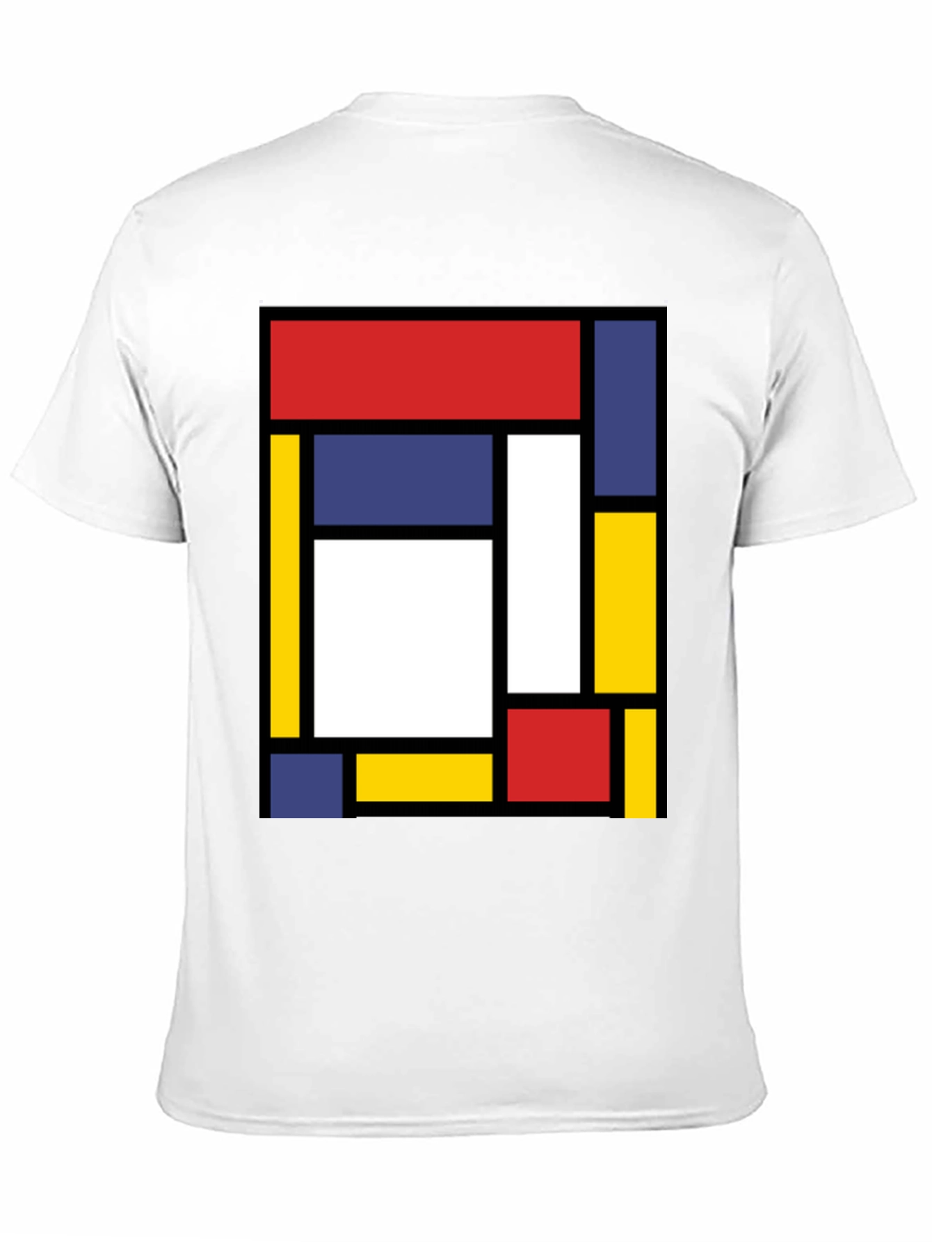 Modern Art Graphic Tee - Mondrian Style
