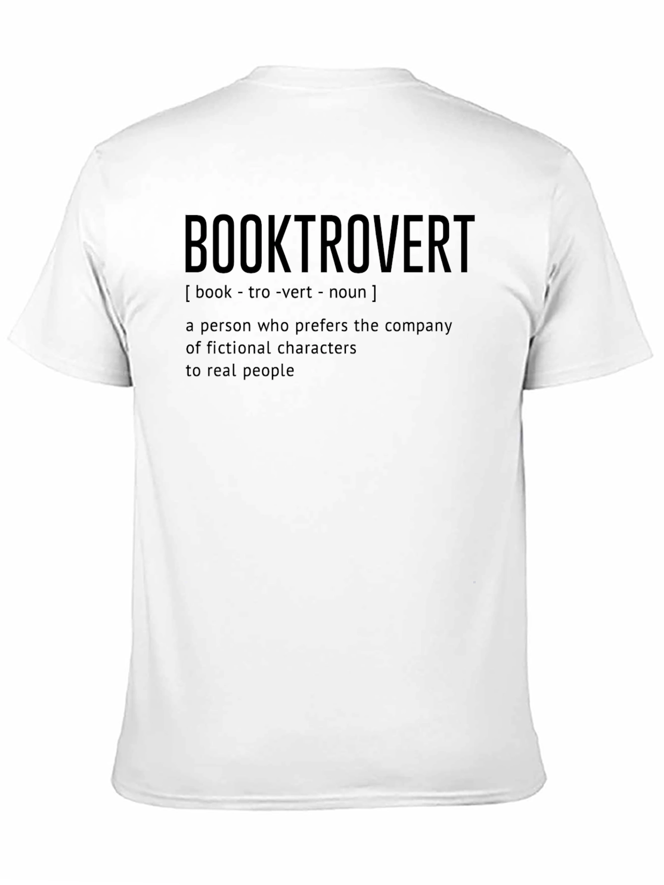 Booktrovert Definition T-Shirt