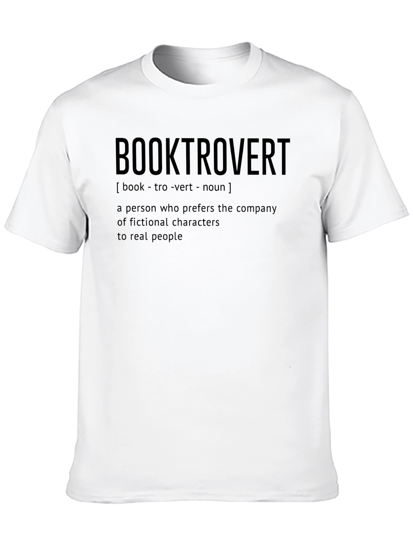 Booktrovert Definition T-Shirt