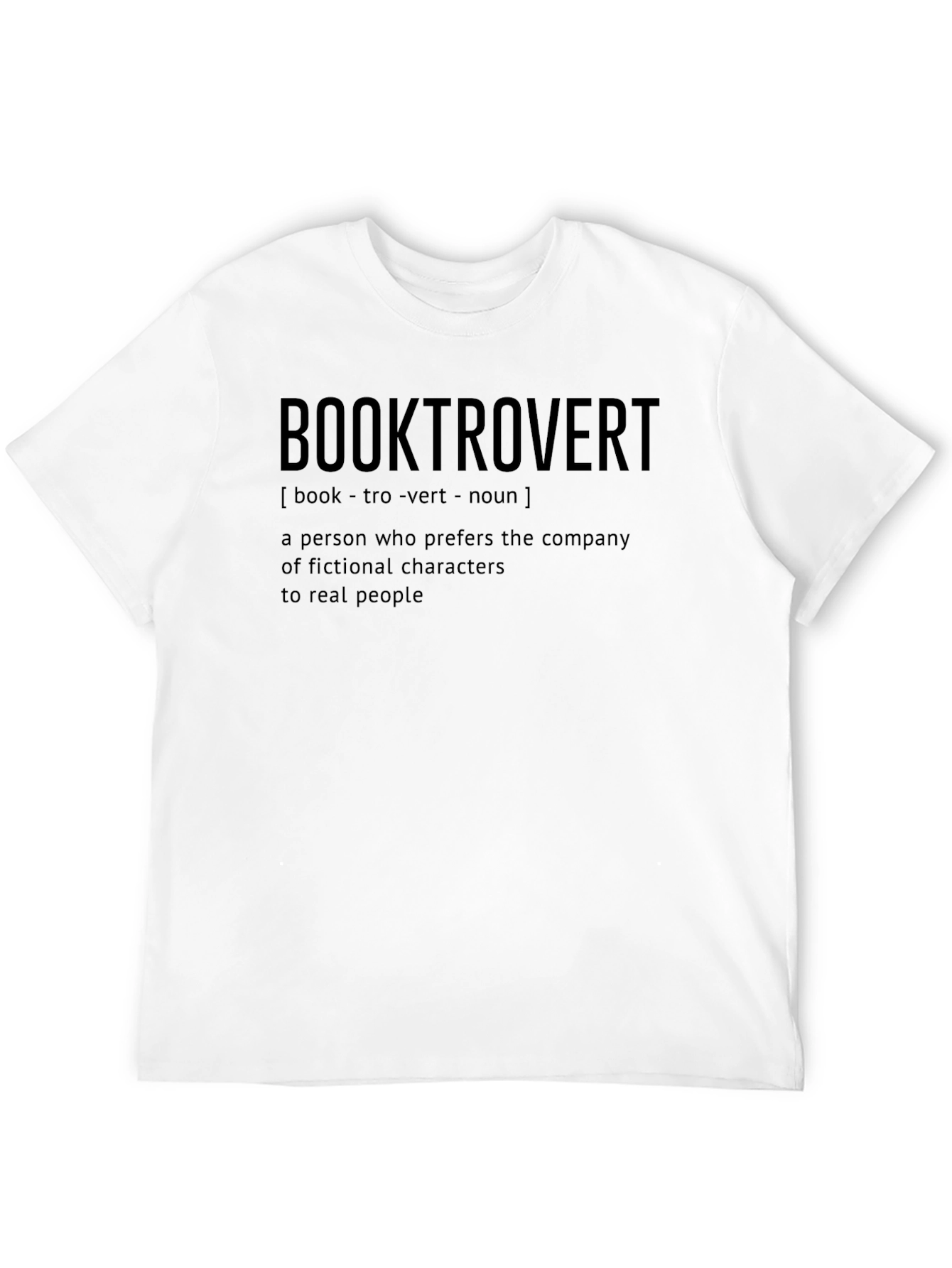 Booktrovert Definition T-Shirt